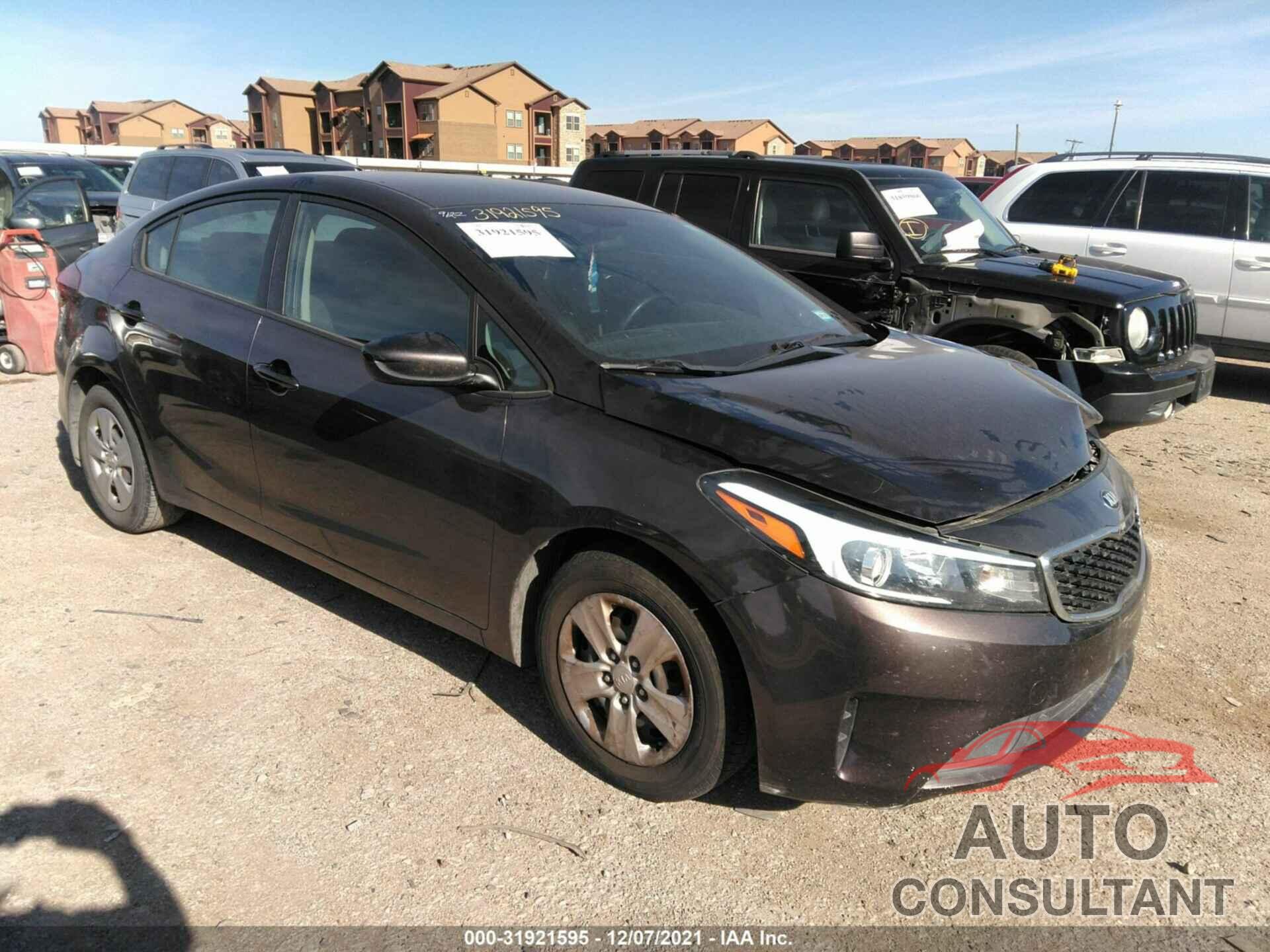 KIA FORTE 2017 - 3KPFK4A73HE081702