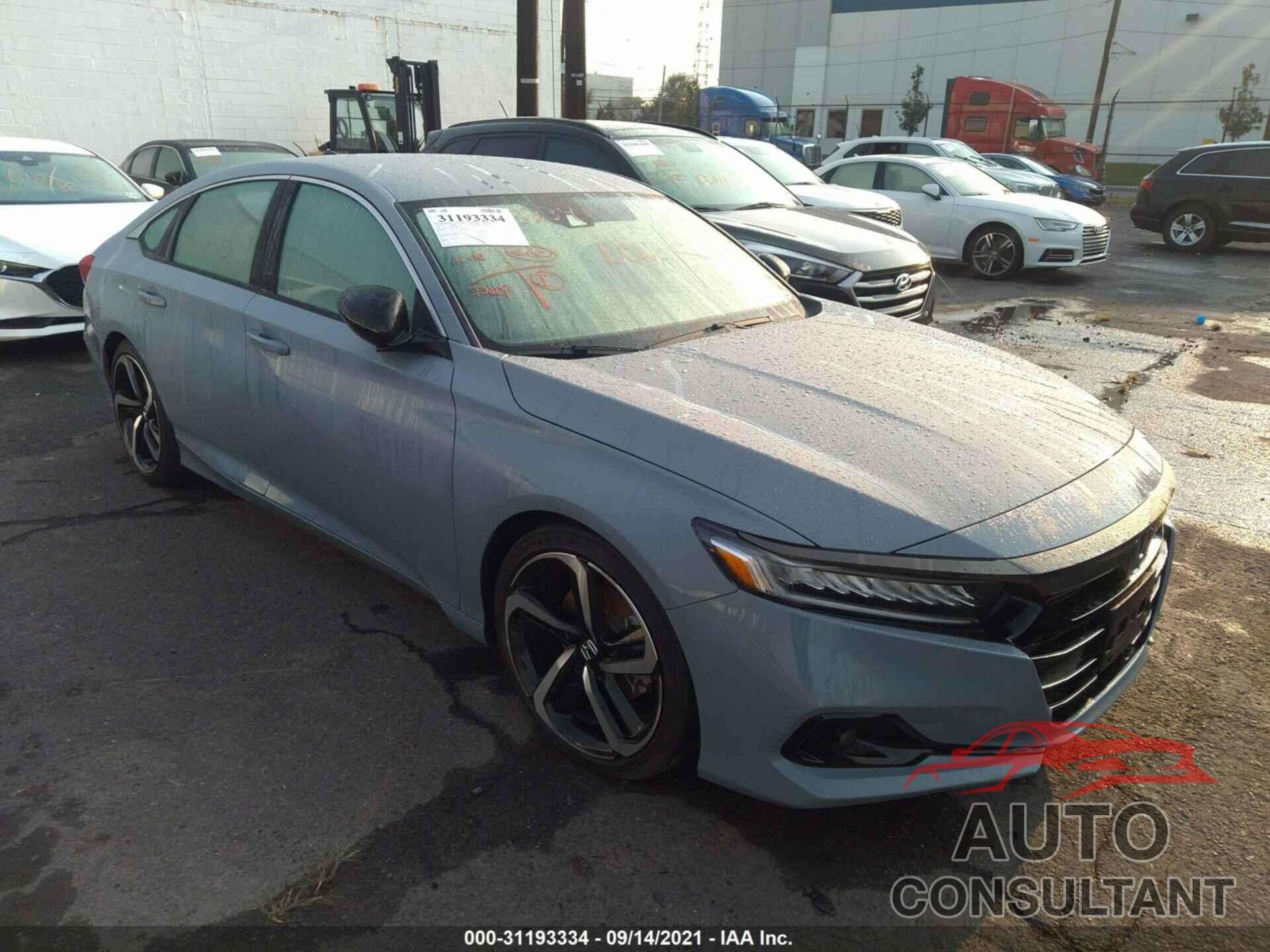 HONDA ACCORD SEDAN 2021 - 1HGCV1F30MA082643