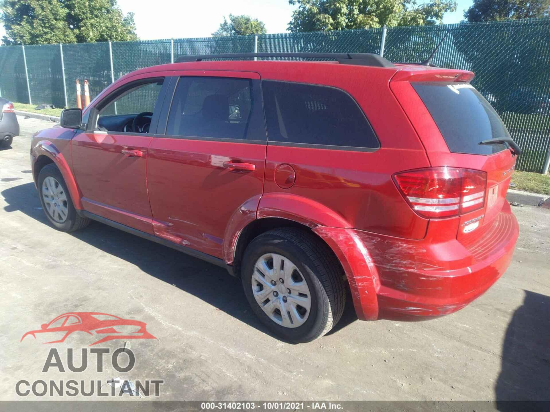 DODGE JOURNEY 2017 - 3C4PDCAB8HT708953