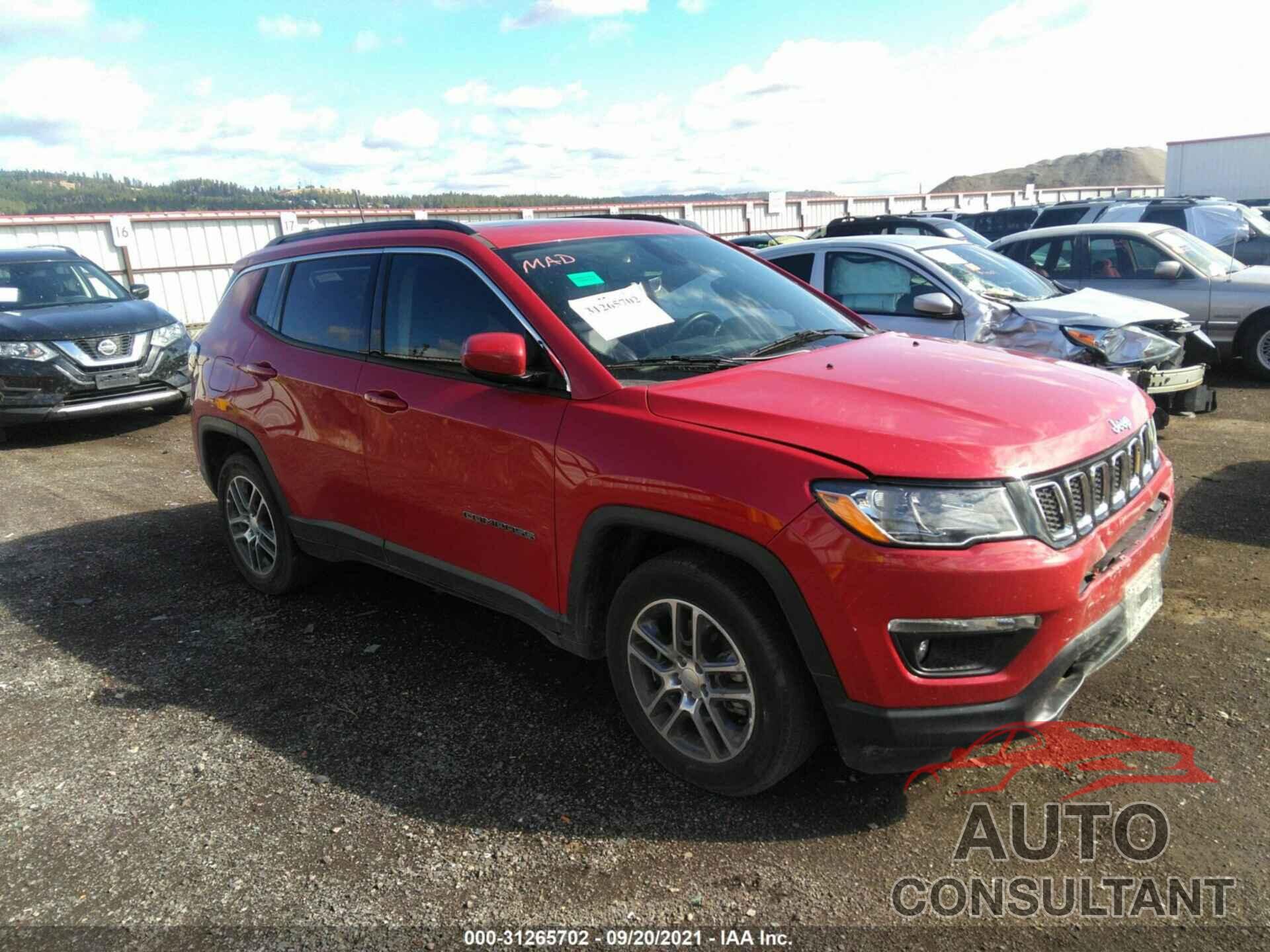 JEEP COMPASS 2020 - 3C4NJCBB5LT144461