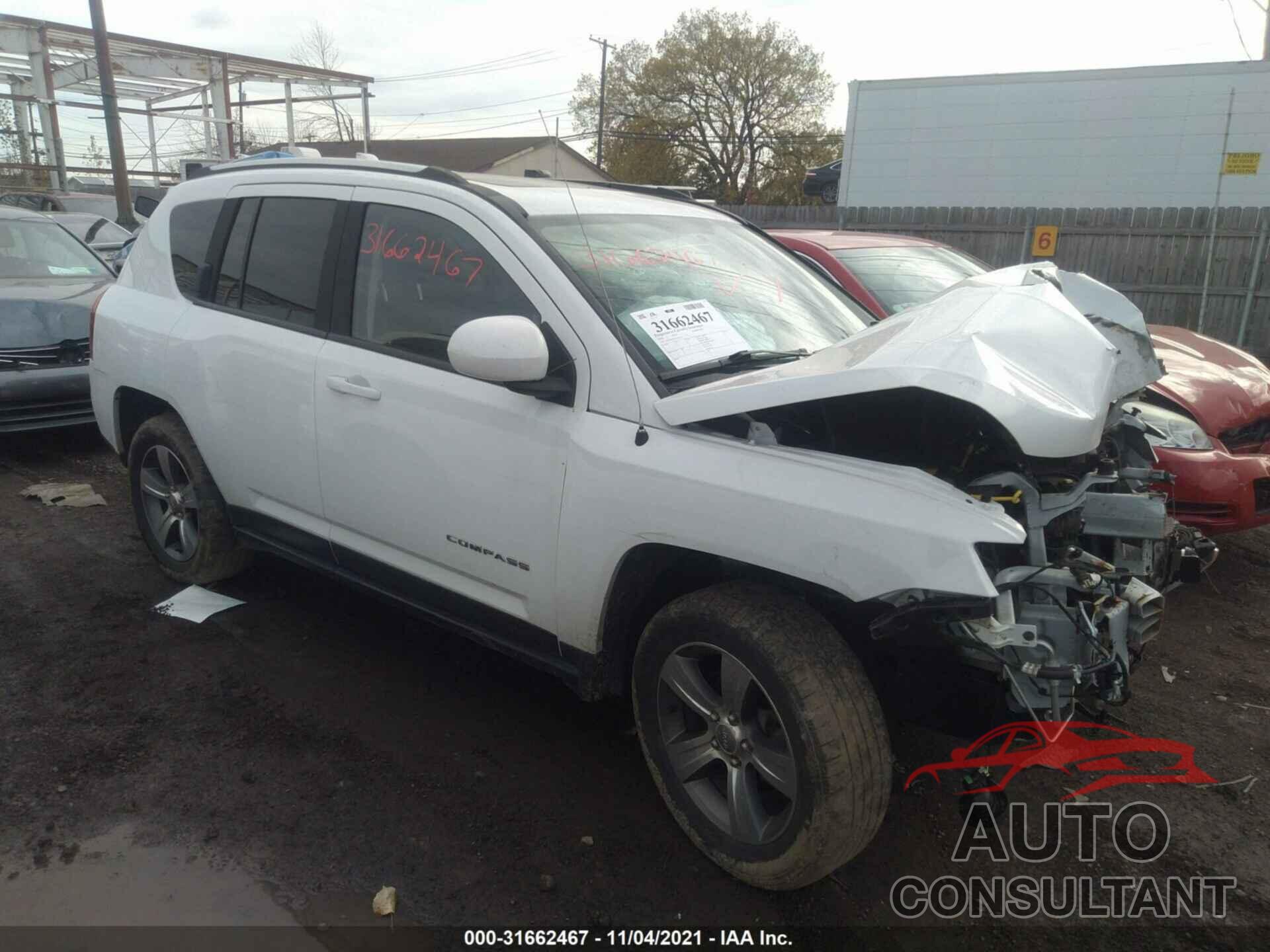JEEP COMPASS 2016 - 1C4NJDEB1GD696357
