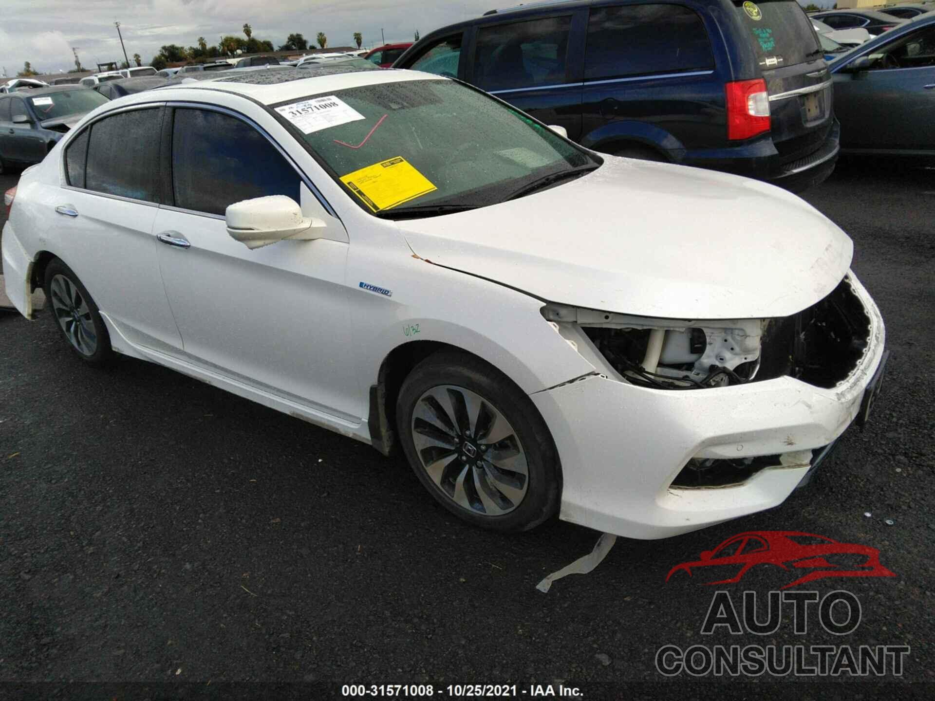 HONDA ACCORD HYBRID 2017 - JHMCR6F75HC013362