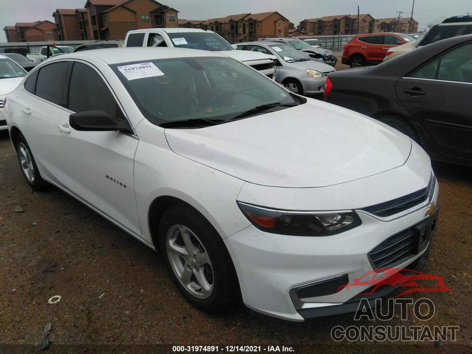 CHEVROLET MALIBU 2016 - 1G1ZB5ST7GF341725