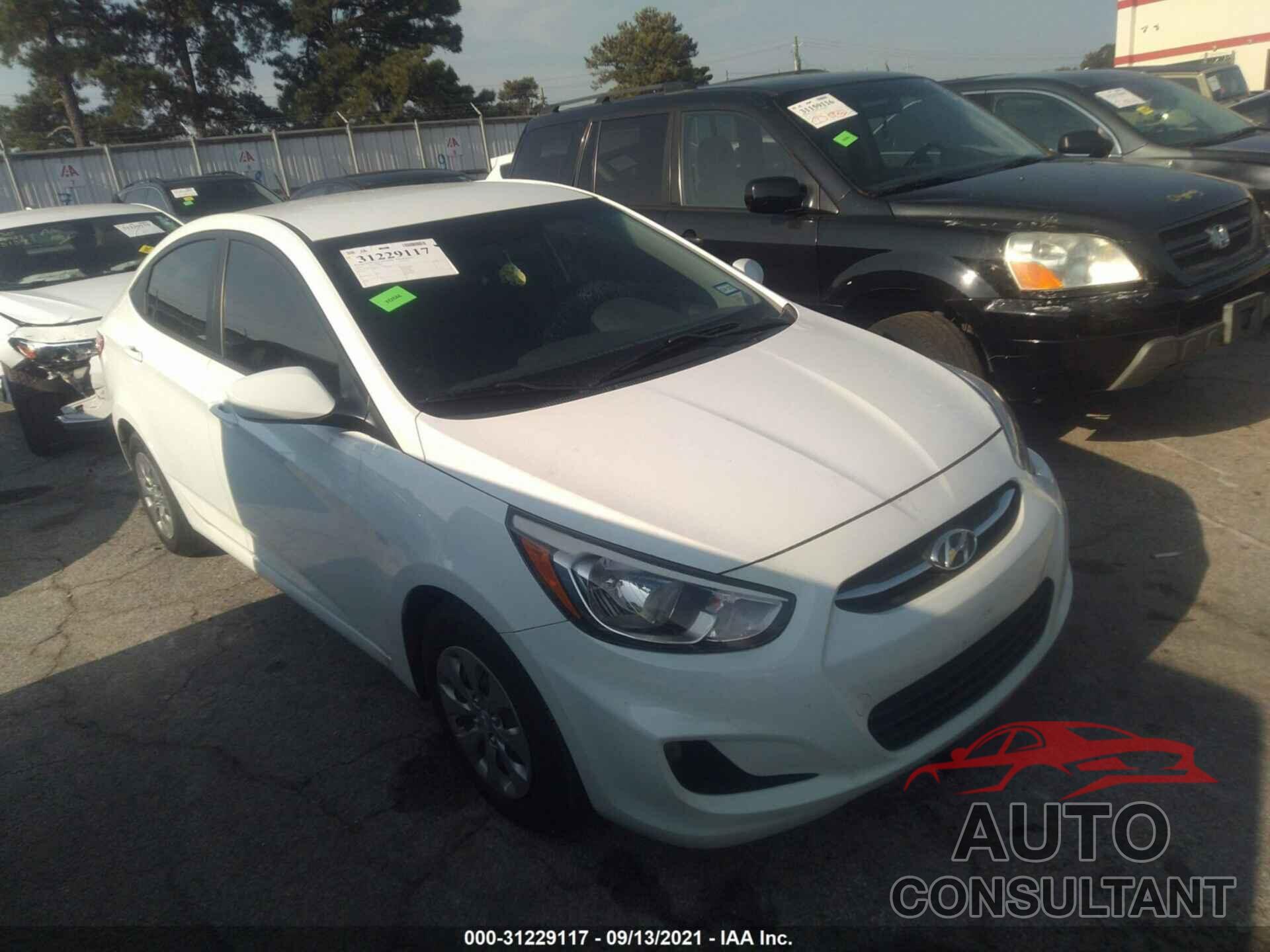 HYUNDAI ACCENT 2016 - KMHCT4AE4GU978330
