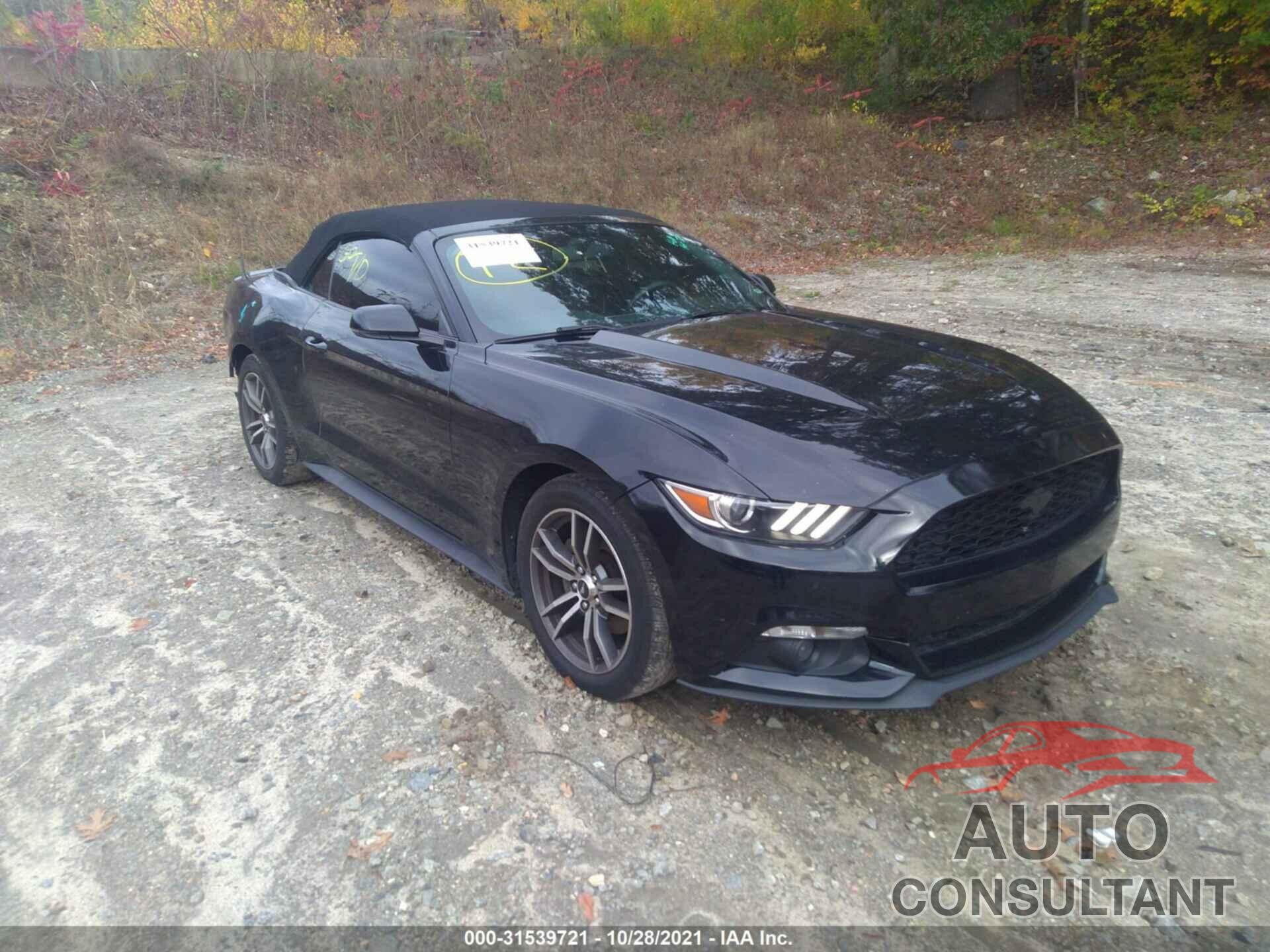 FORD MUSTANG 2017 - 1FATP8UH0H5313271