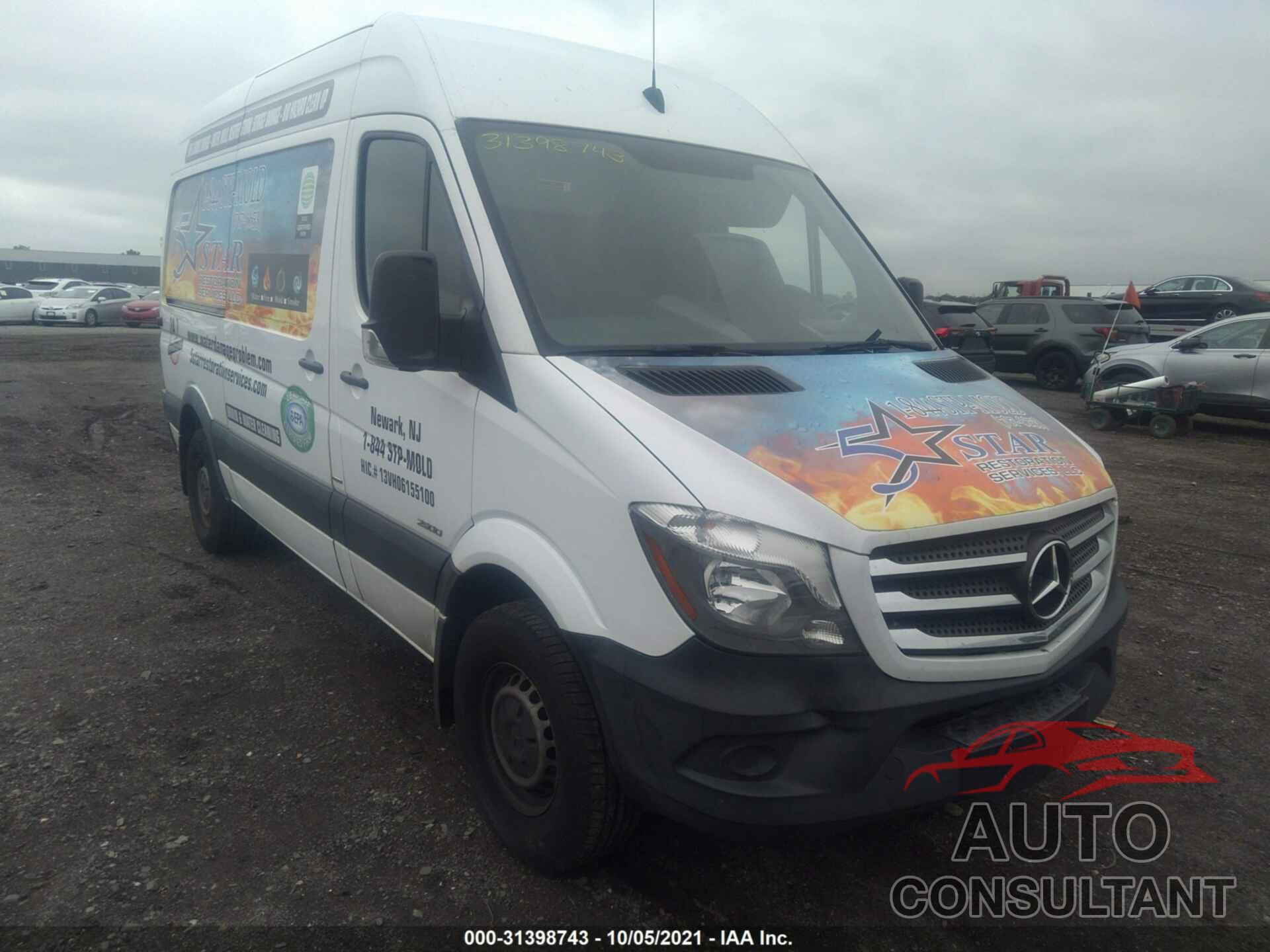 MERCEDES-BENZ SPRINTER CARGO VANS 2016 - WD3PE7CD1GP271698