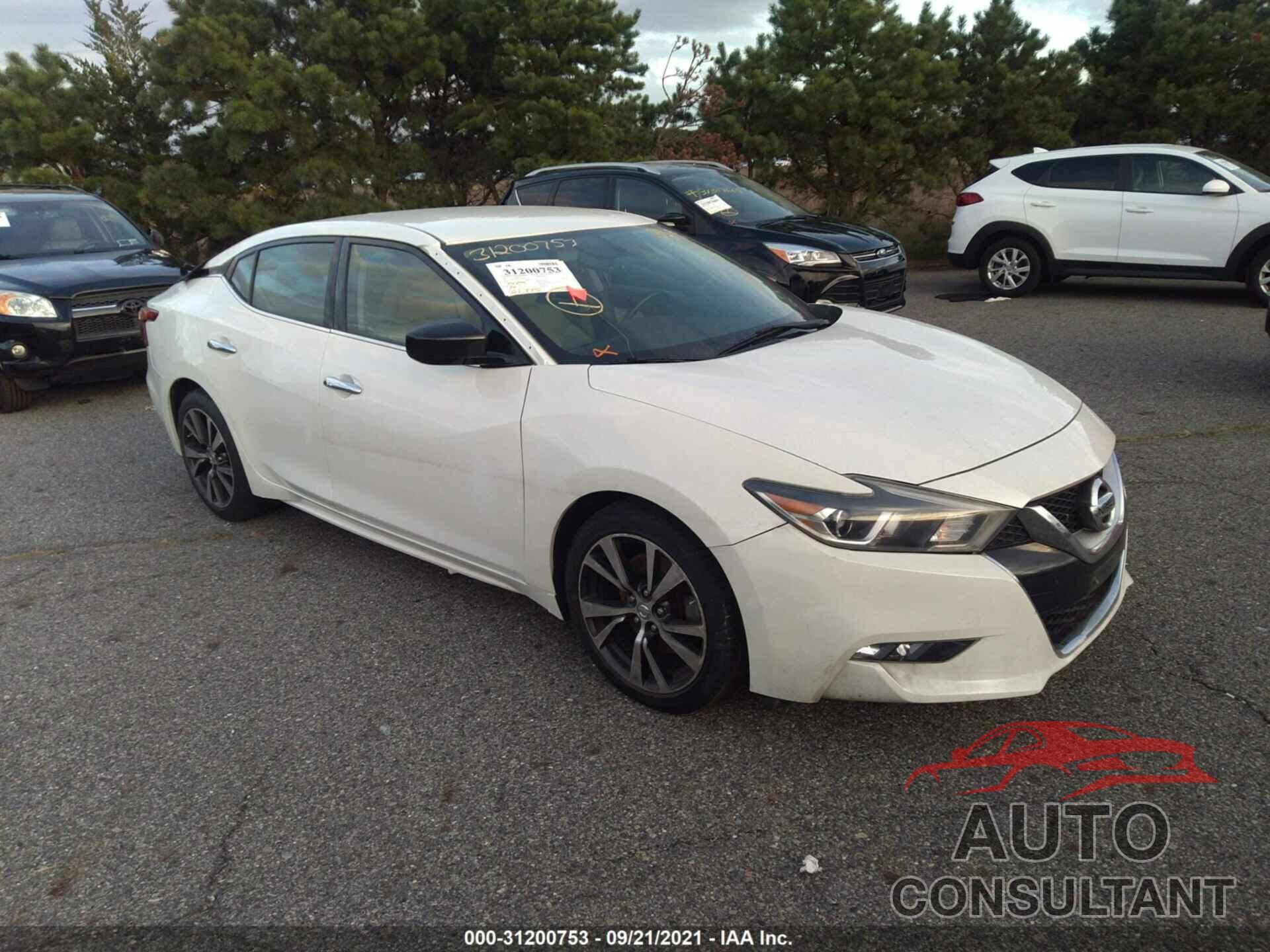 NISSAN MAXIMA 2016 - 1N4AA6AP1GC443840