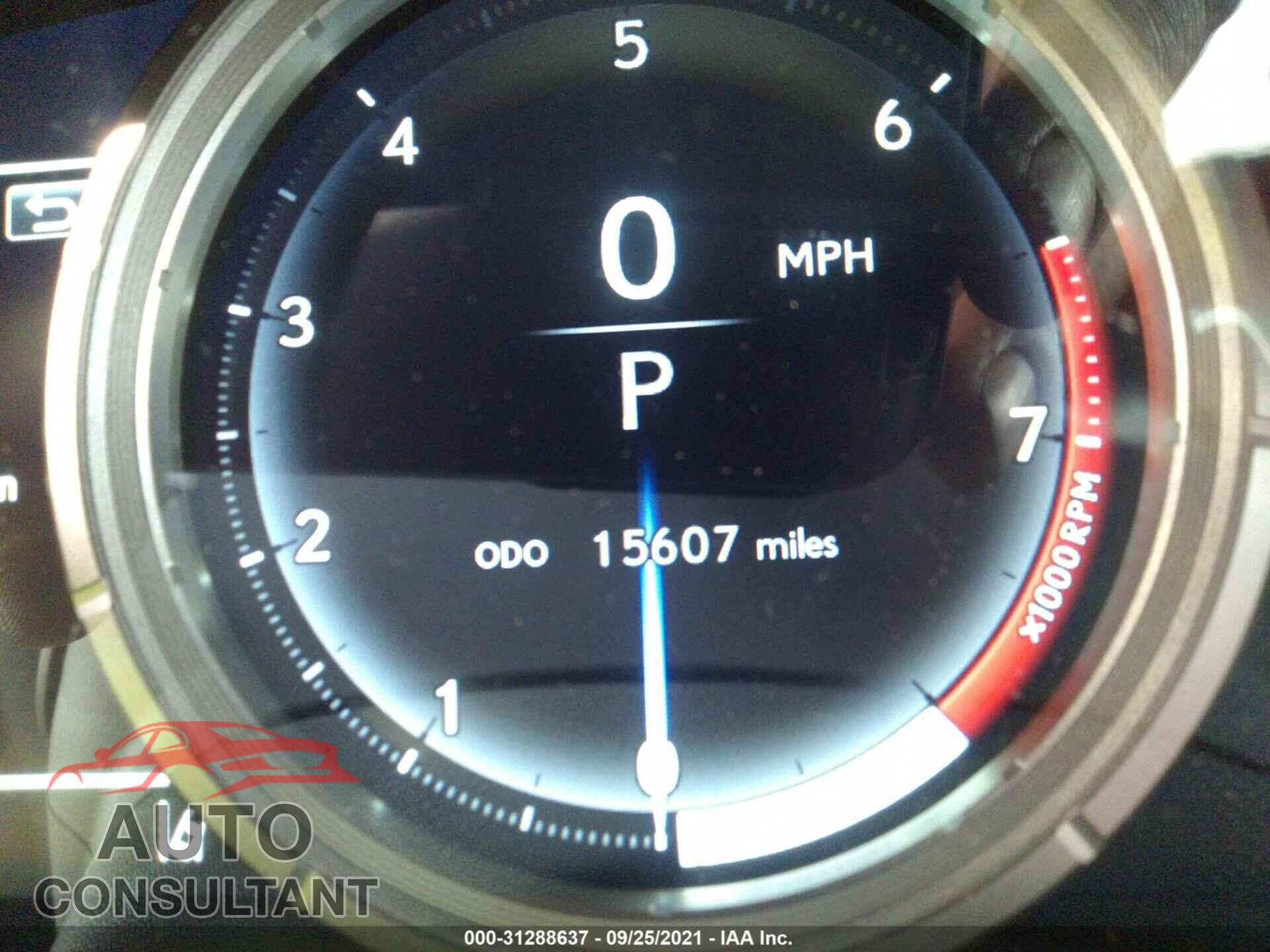 LEXUS RX 2019 - 2T2BZMCA5KC200418