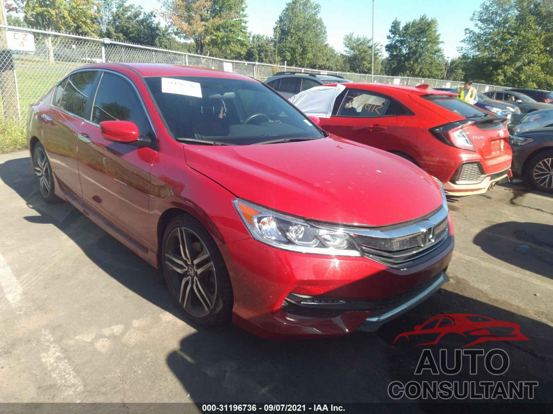 HONDA ACCORD SEDAN 2017 - 1HGCR2F52HA299306