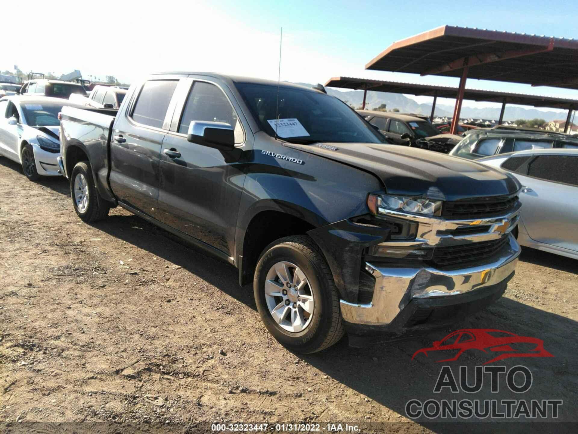 CHEVROLET SILVERADO 1500 2021 - 1GCPWCET8MZ265252