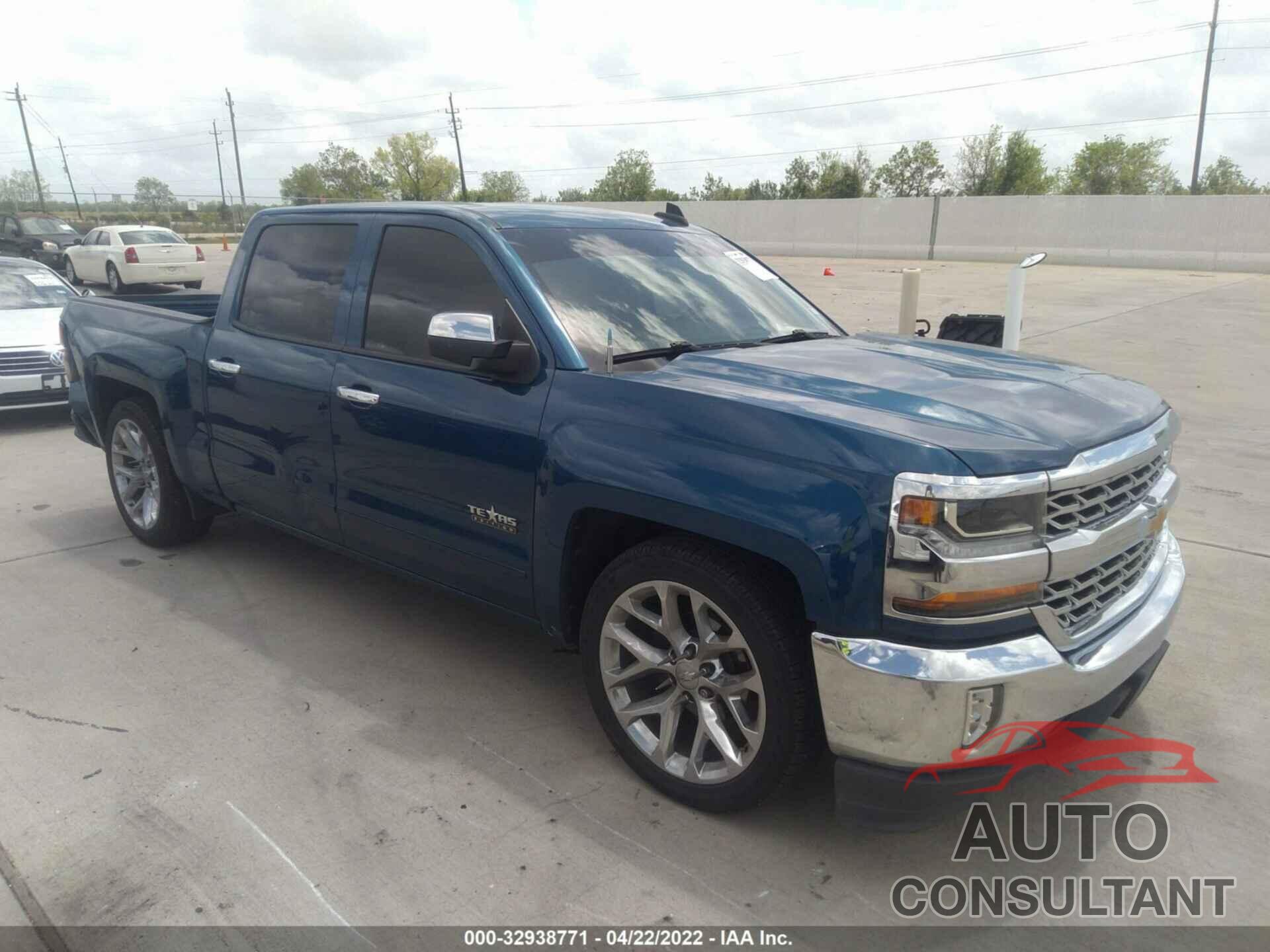 CHEVROLET SILVERADO 1500 2018 - 3GCPCREC1JG177375