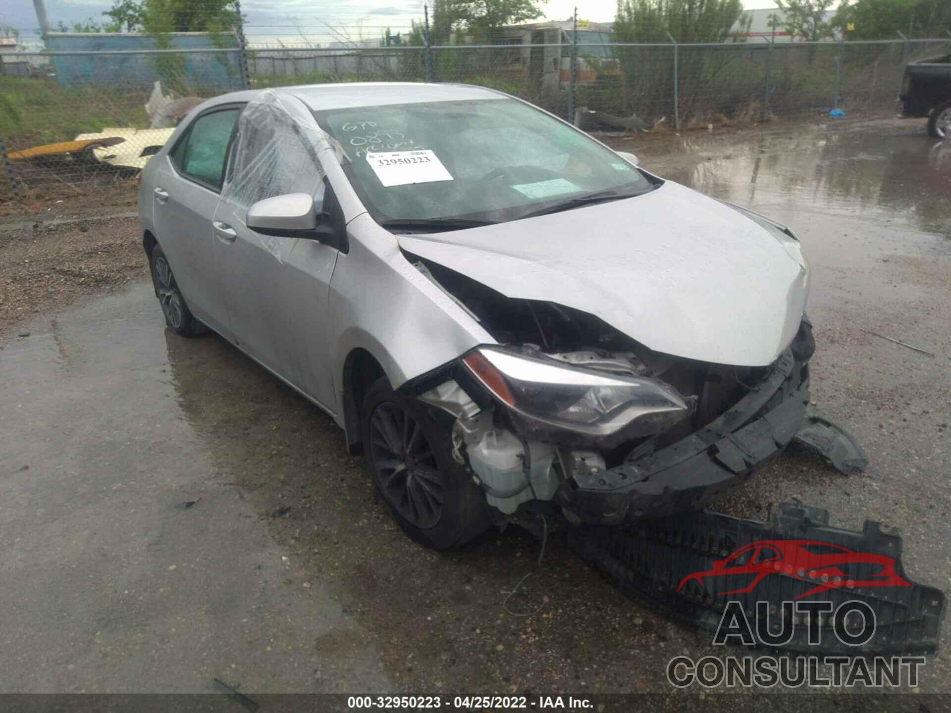TOYOTA COROLLA 2016 - 5YFBURHEXGP475396