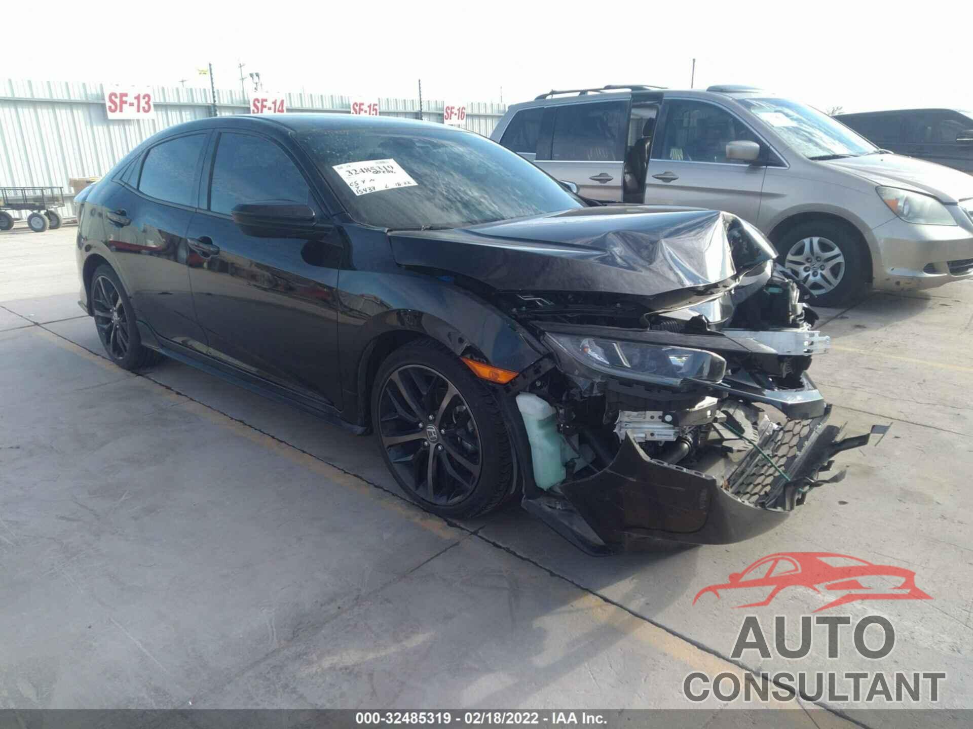 HONDA CIVIC HATCHBACK 2021 - SHHFK7H48MU203681