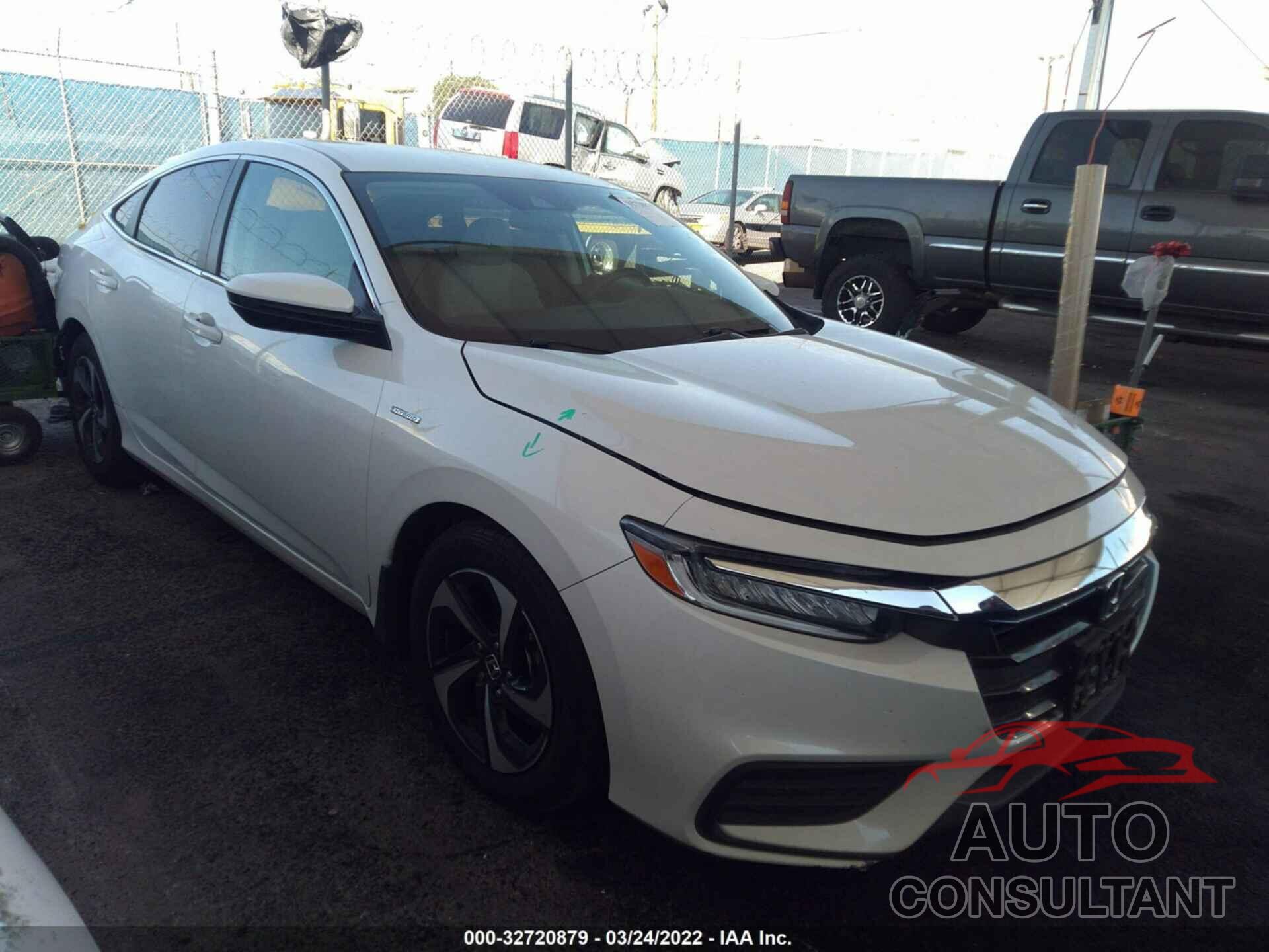 HONDA INSIGHT 2022 - 19XZE4F5XNE002761