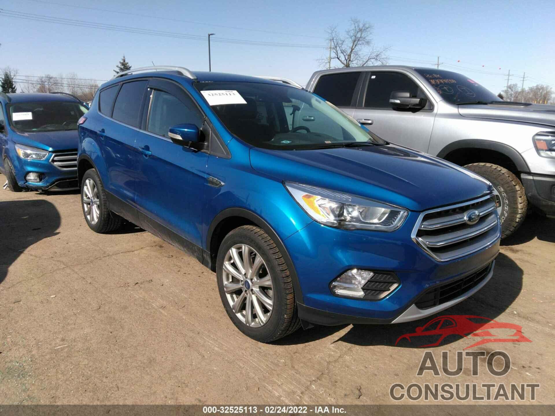 FORD ESCAPE 2017 - 1FMCU0JD6HUE53106