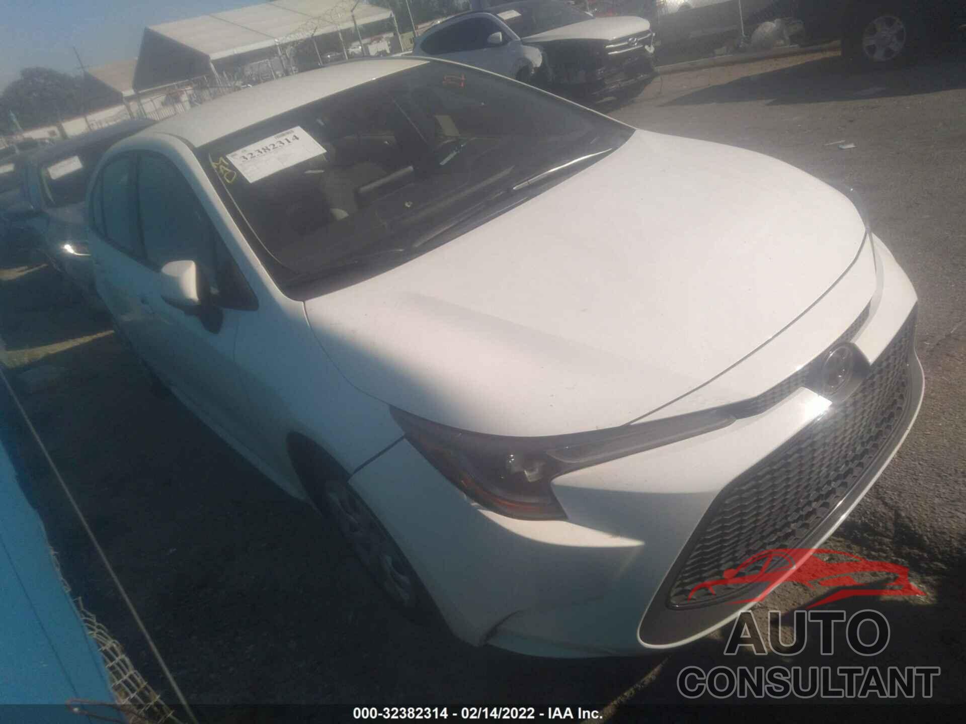 TOYOTA COROLLA 2021 - JTDEPMAE6MJ166591
