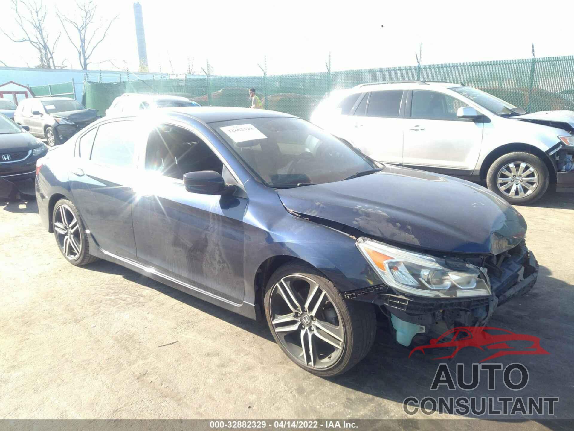 HONDA ACCORD SEDAN 2016 - 1HGCR2F63GA035812