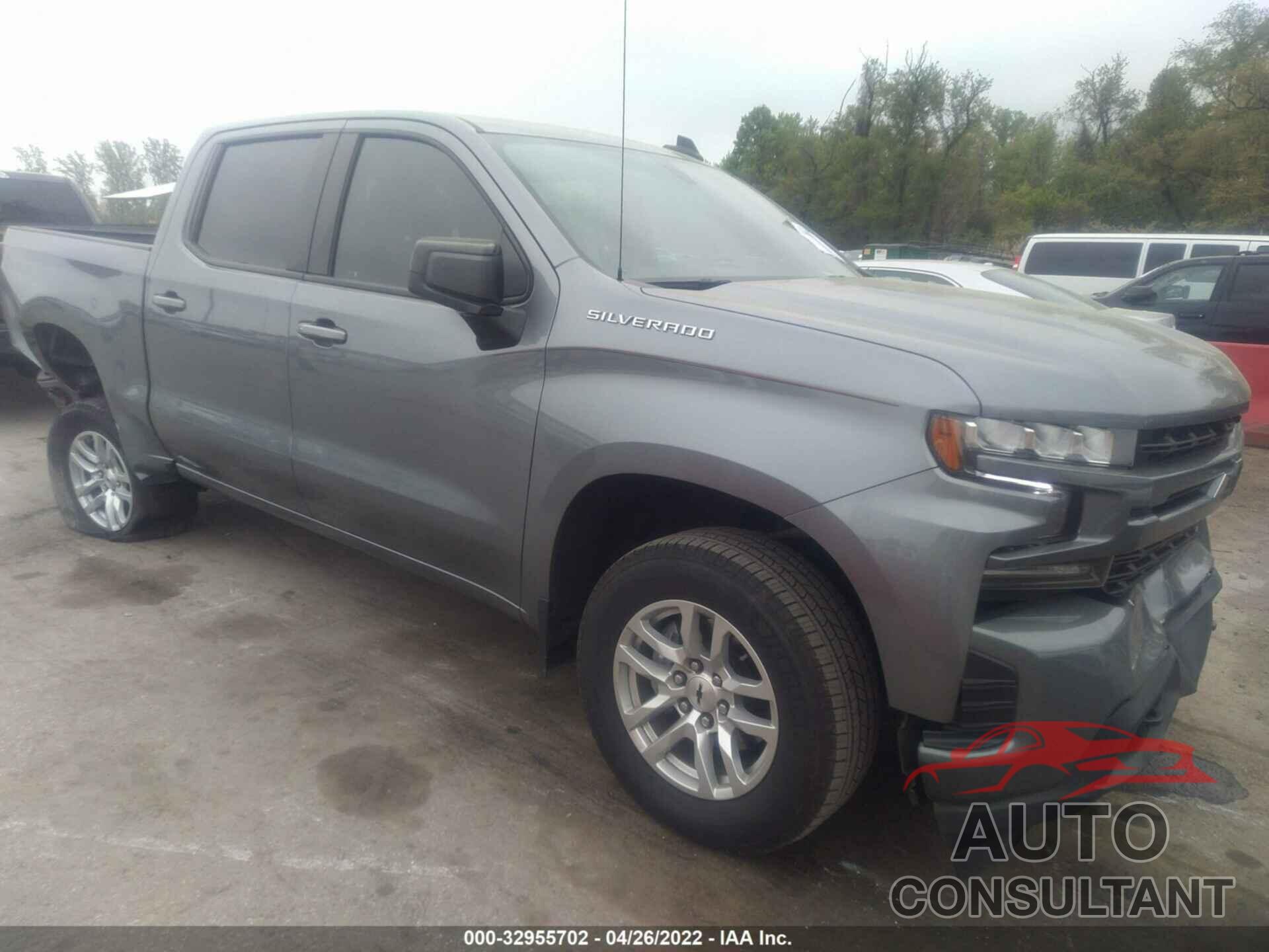 CHEVROLET SILVERADO 1500 2021 - 3GCPWDED4MG312033