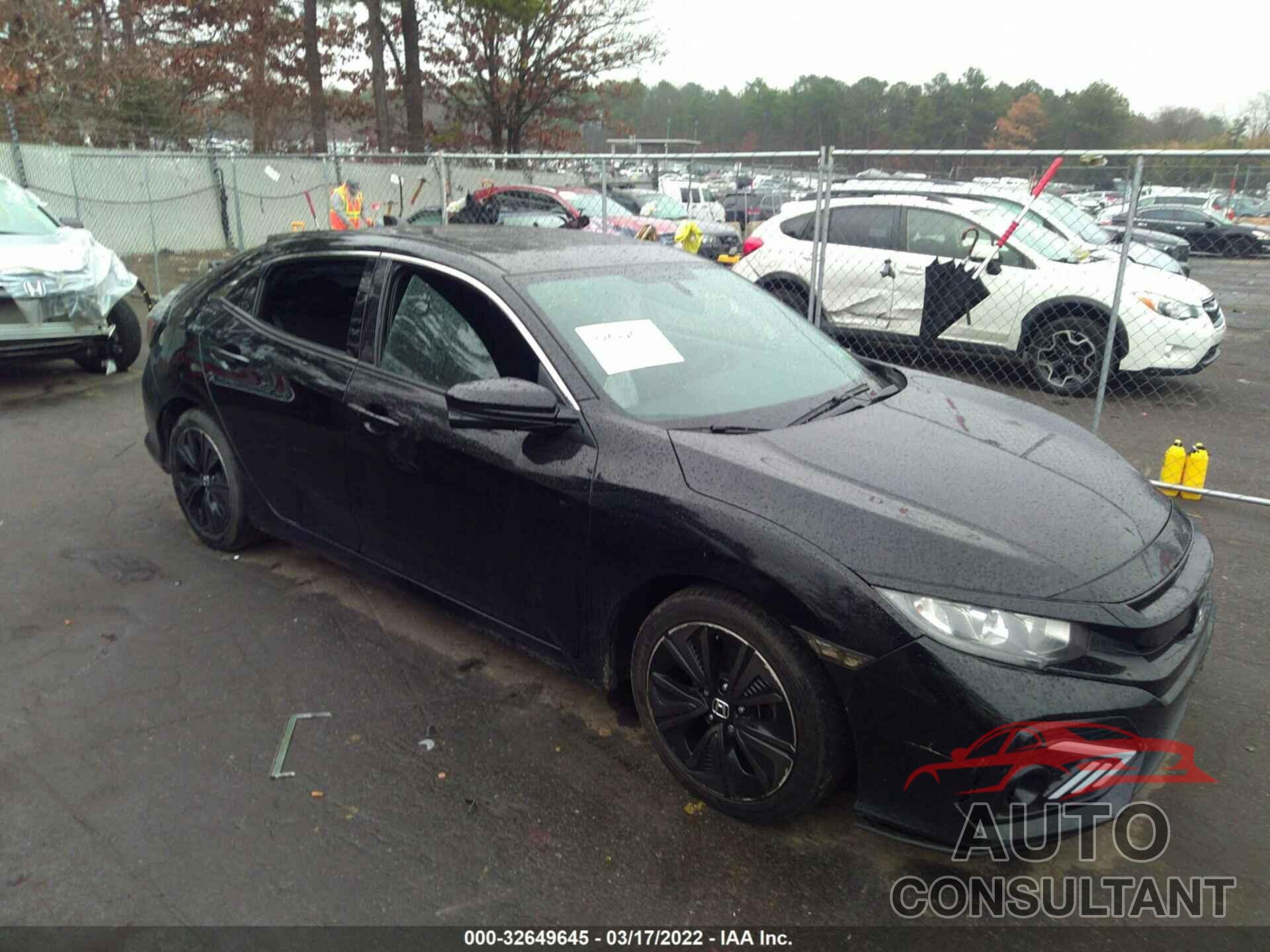 HONDA CIVIC HATCHBACK 2018 - SHHFK7H53JU422908