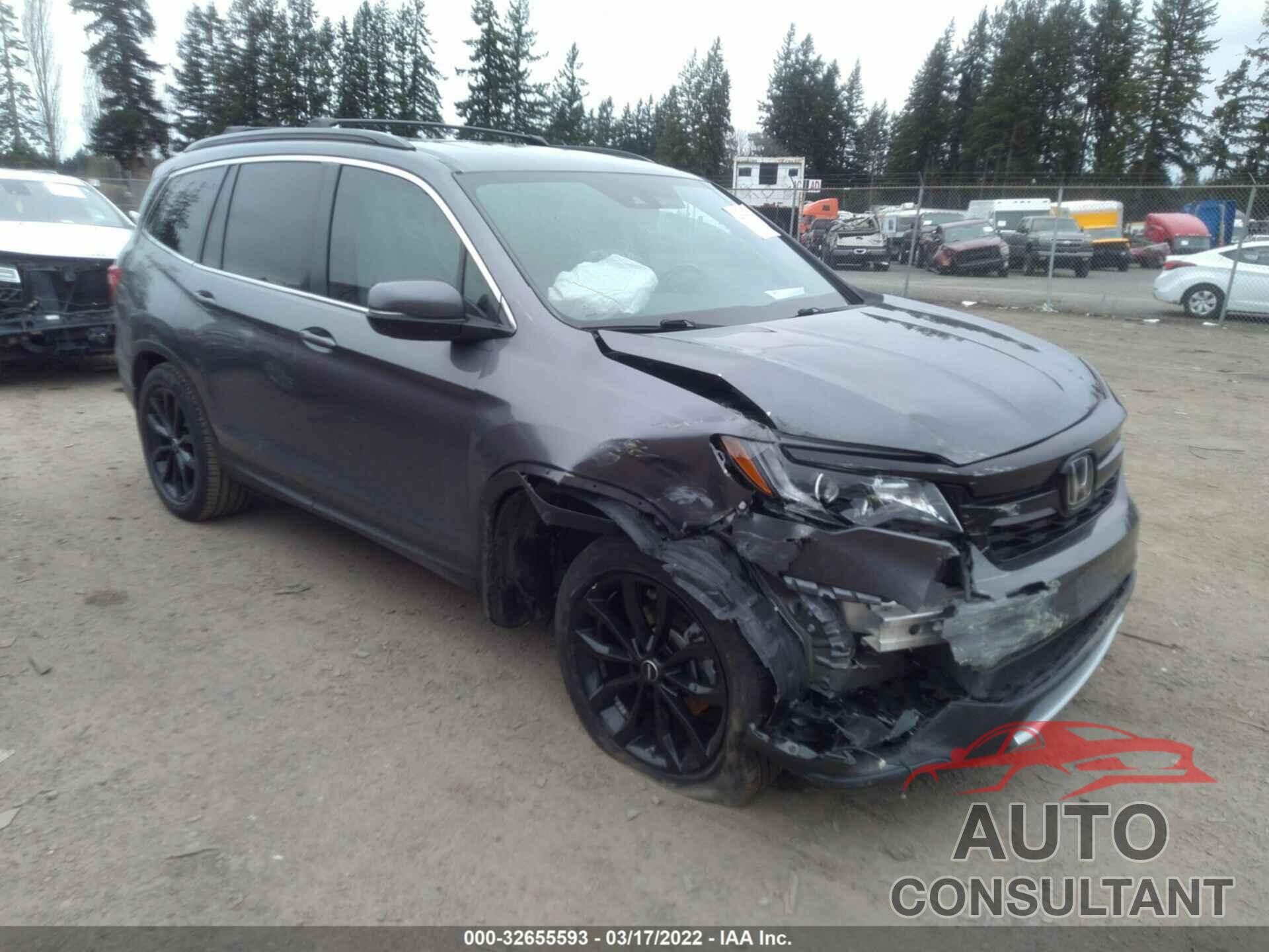 HONDA PILOT 2019 - 5FNYF6H52KB033719