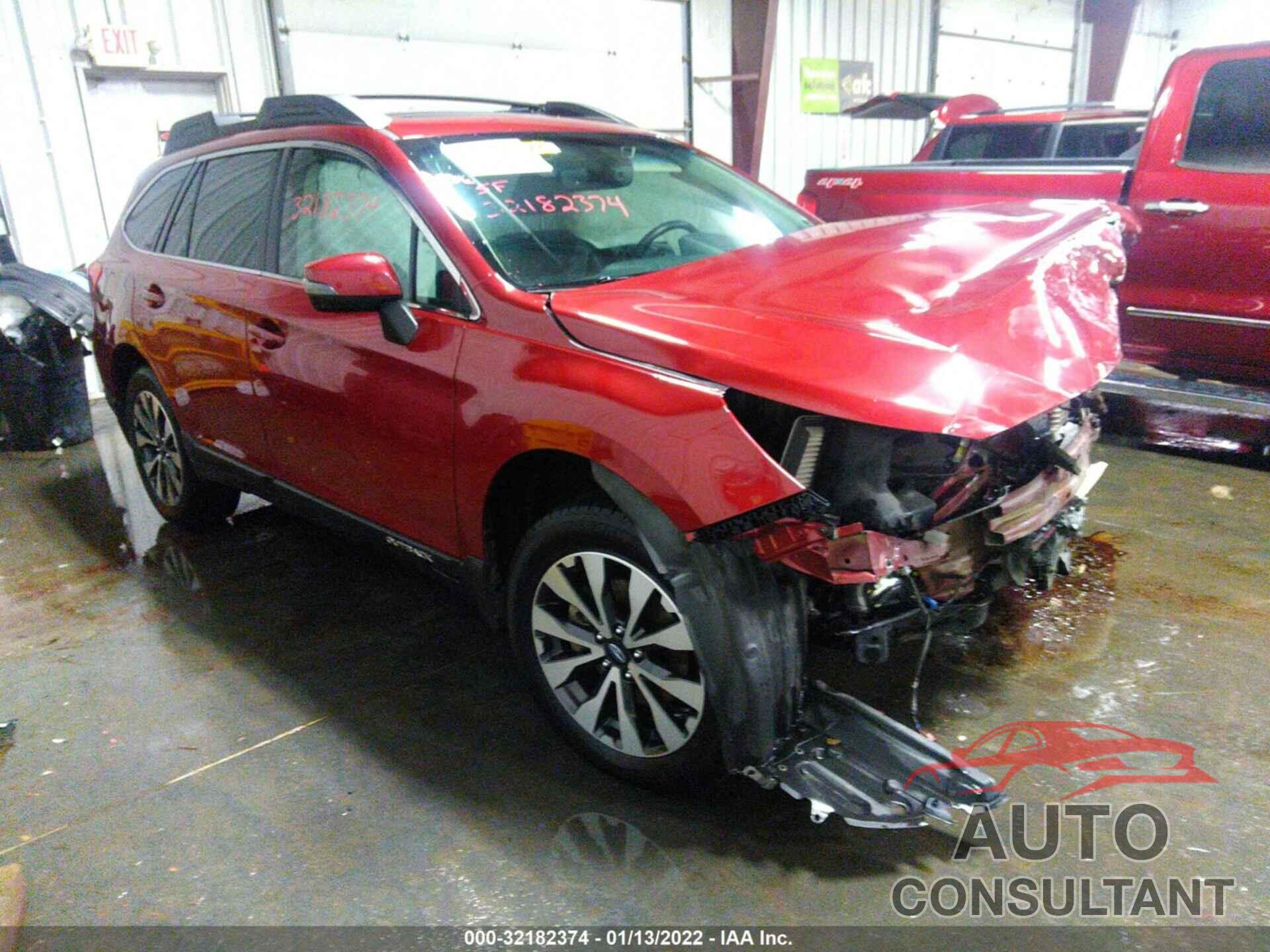 SUBARU OUTBACK 2017 - 4S4BSANC7H3284230