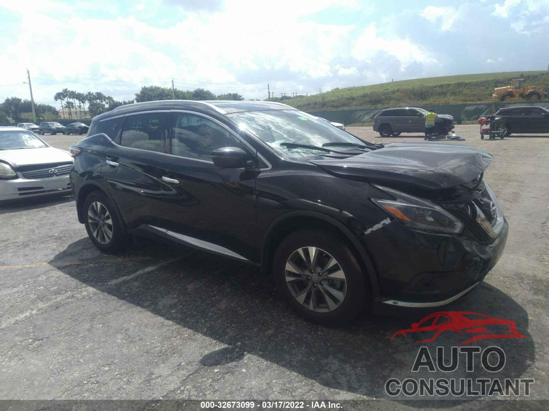 NISSAN MURANO 2018 - 5N1AZ2MG8JN184374