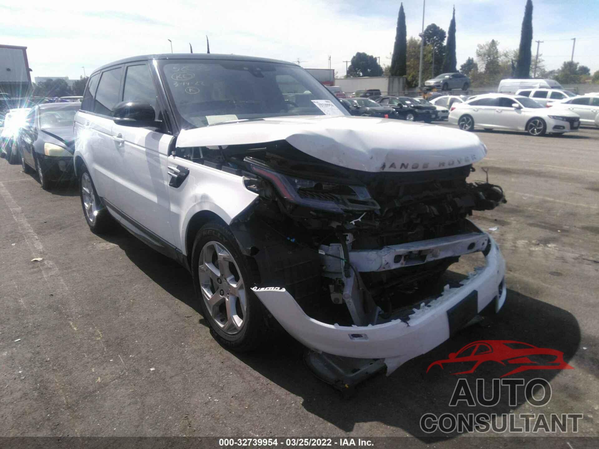 LAND ROVER RANGE ROVER SPORT 2019 - SALWR2RVXKA838648