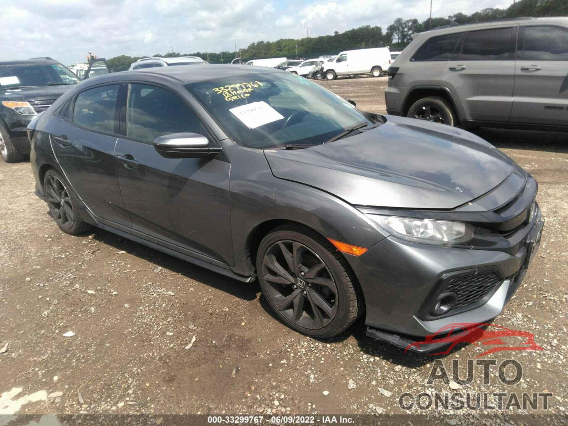 HONDA CIVIC HATCHBACK 2018 - SHHFK7H41JU409209