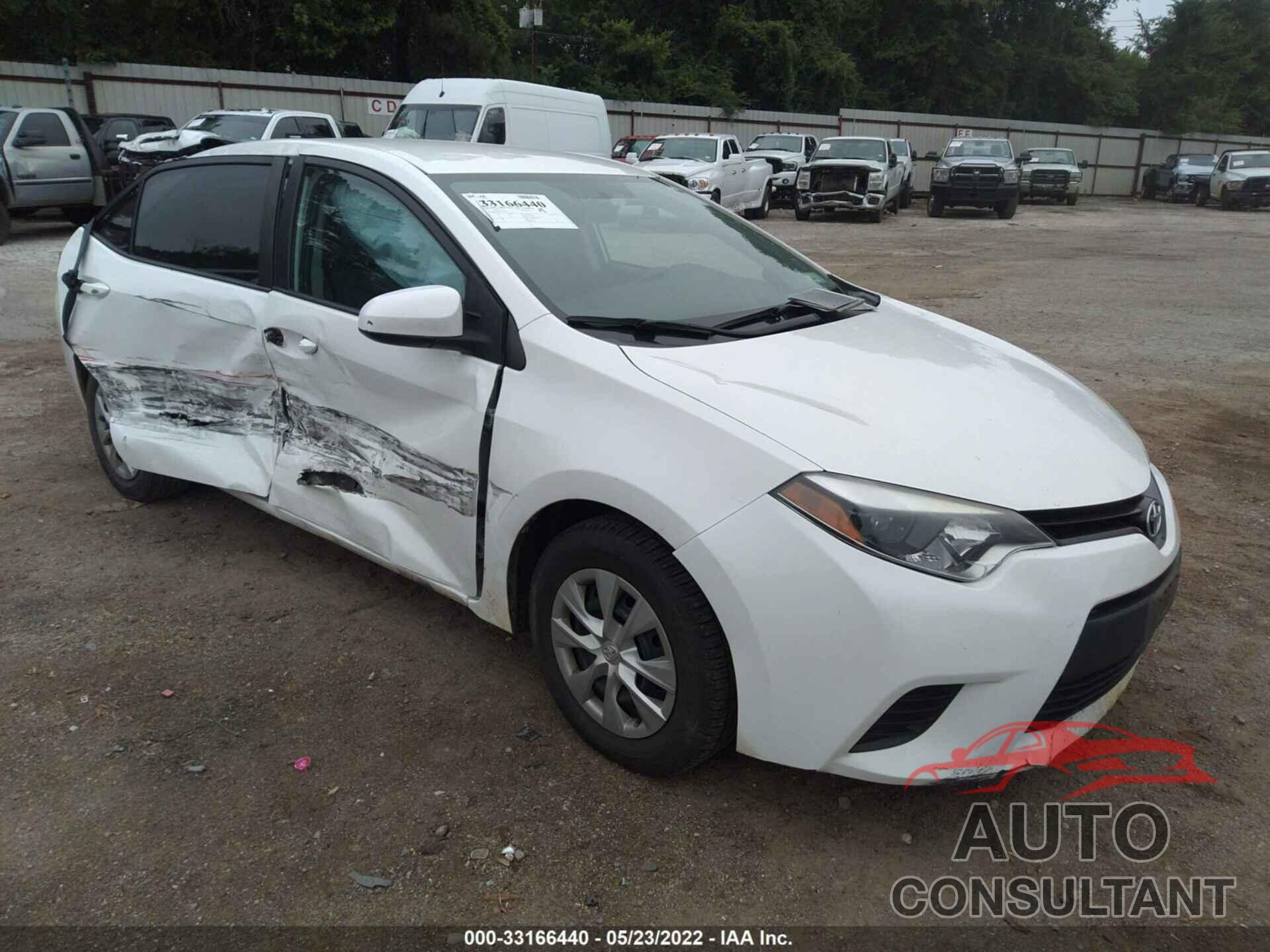 TOYOTA COROLLA 2016 - 5YFBURHEXGP561663