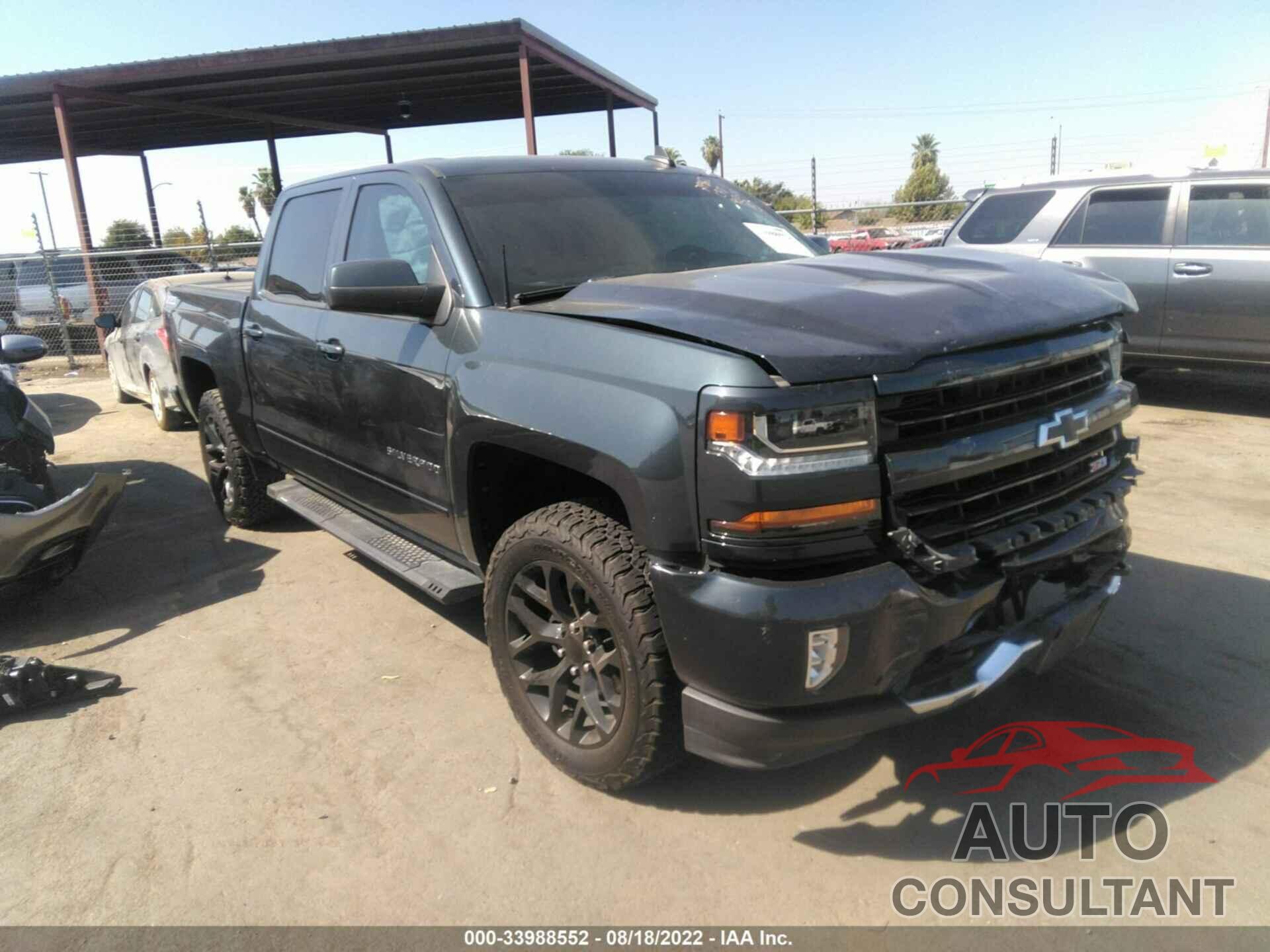 CHEVROLET SILVERADO 1500 2017 - 3GCUKRECXHG347202