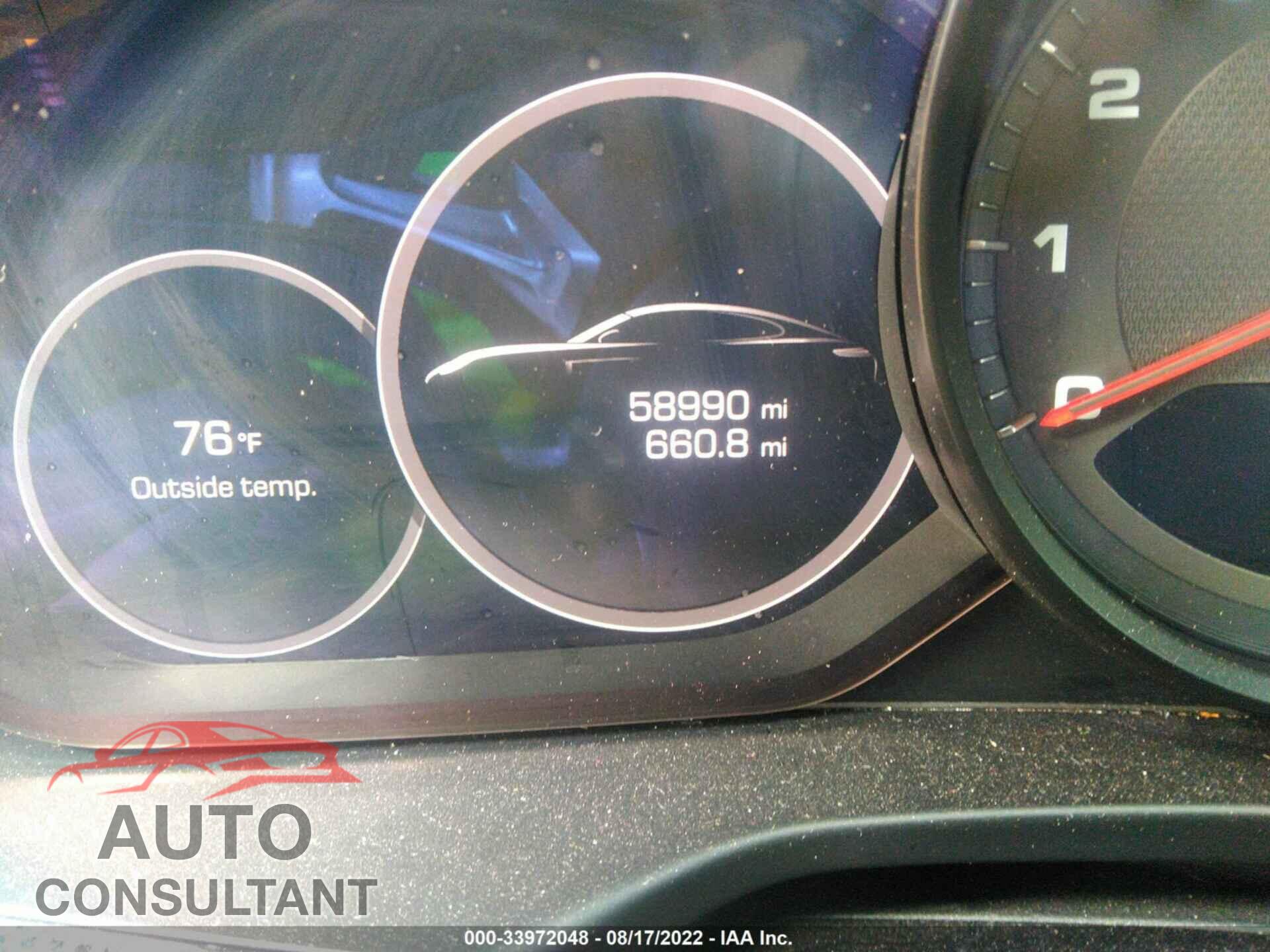 PORSCHE PANAMERA 2017 - WP0AA2A7XHL100772