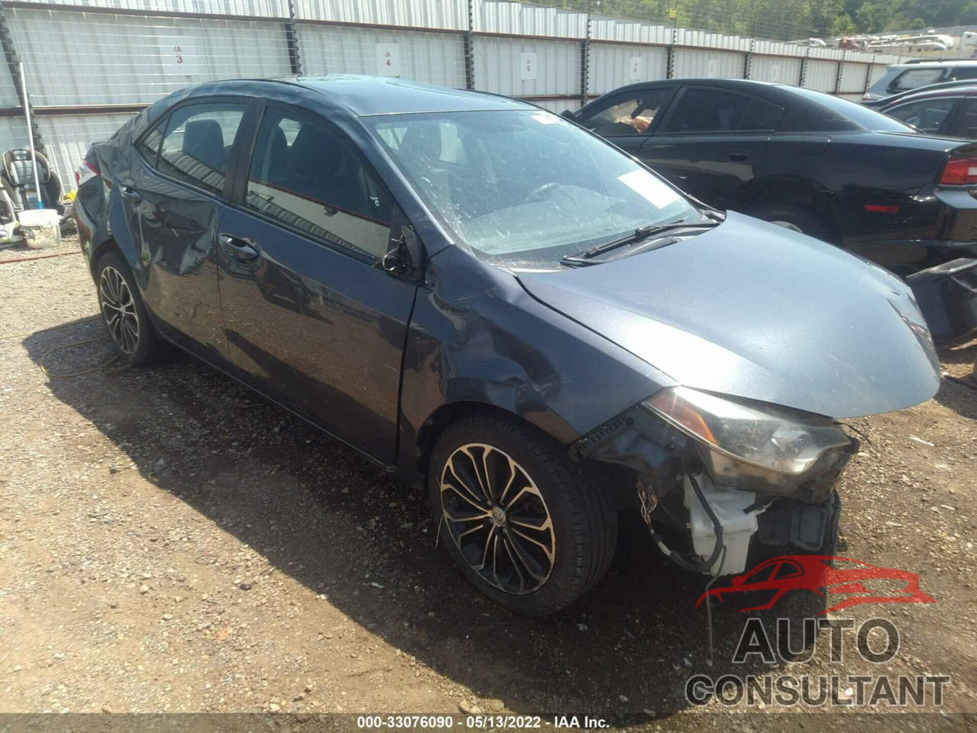 TOYOTA COROLLA 2016 - 2T1BURHE5GC551252