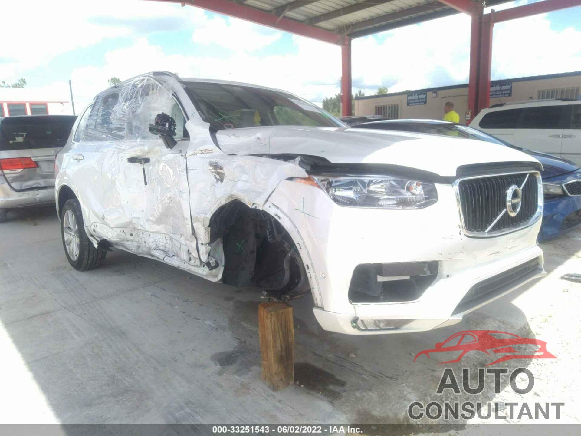 VOLVO XC90 2016 - YV4A22PK7G1064698