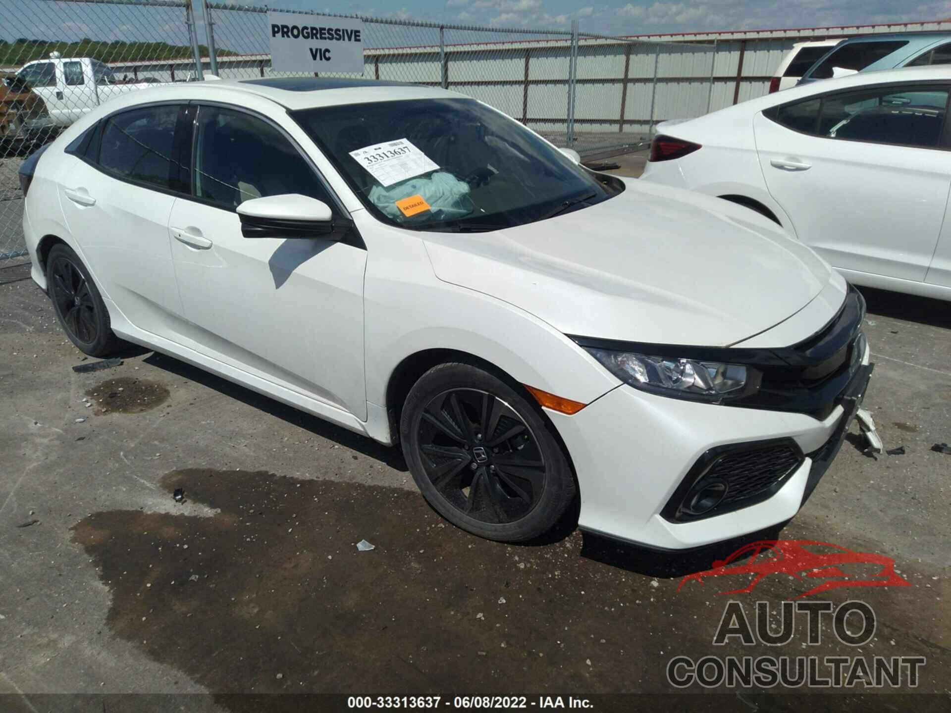 HONDA CIVIC HATCHBACK 2018 - SHHFK7H55JU206994