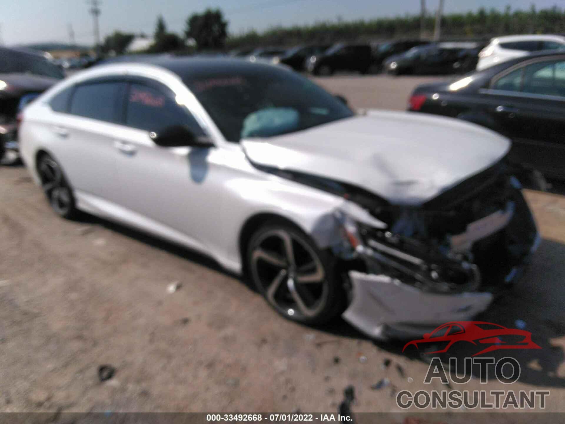 HONDA ACCORD SEDAN 2019 - 1HGCV1F35KA154708