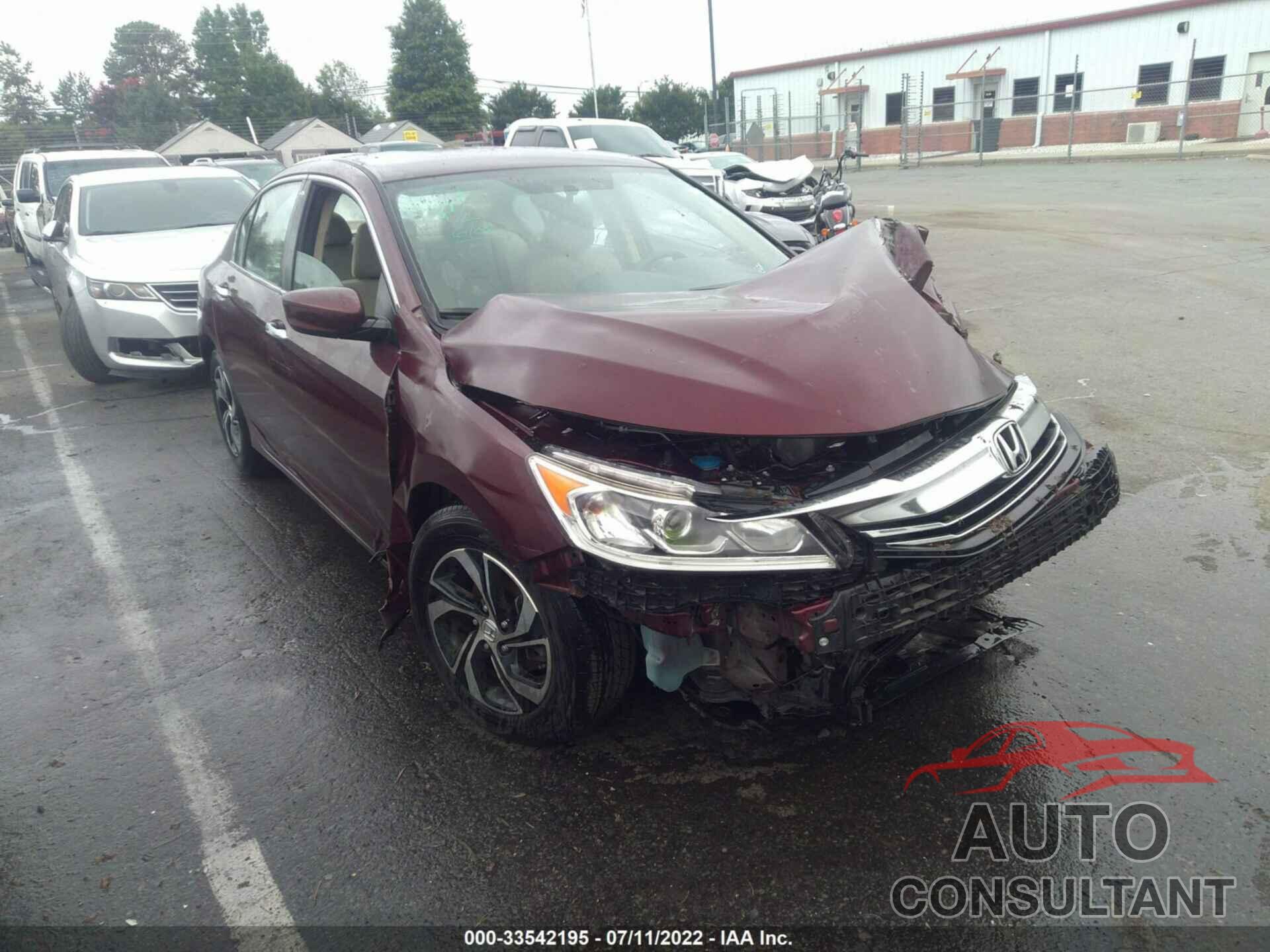 HONDA ACCORD SEDAN 2017 - 1HGCR2F38HA232482