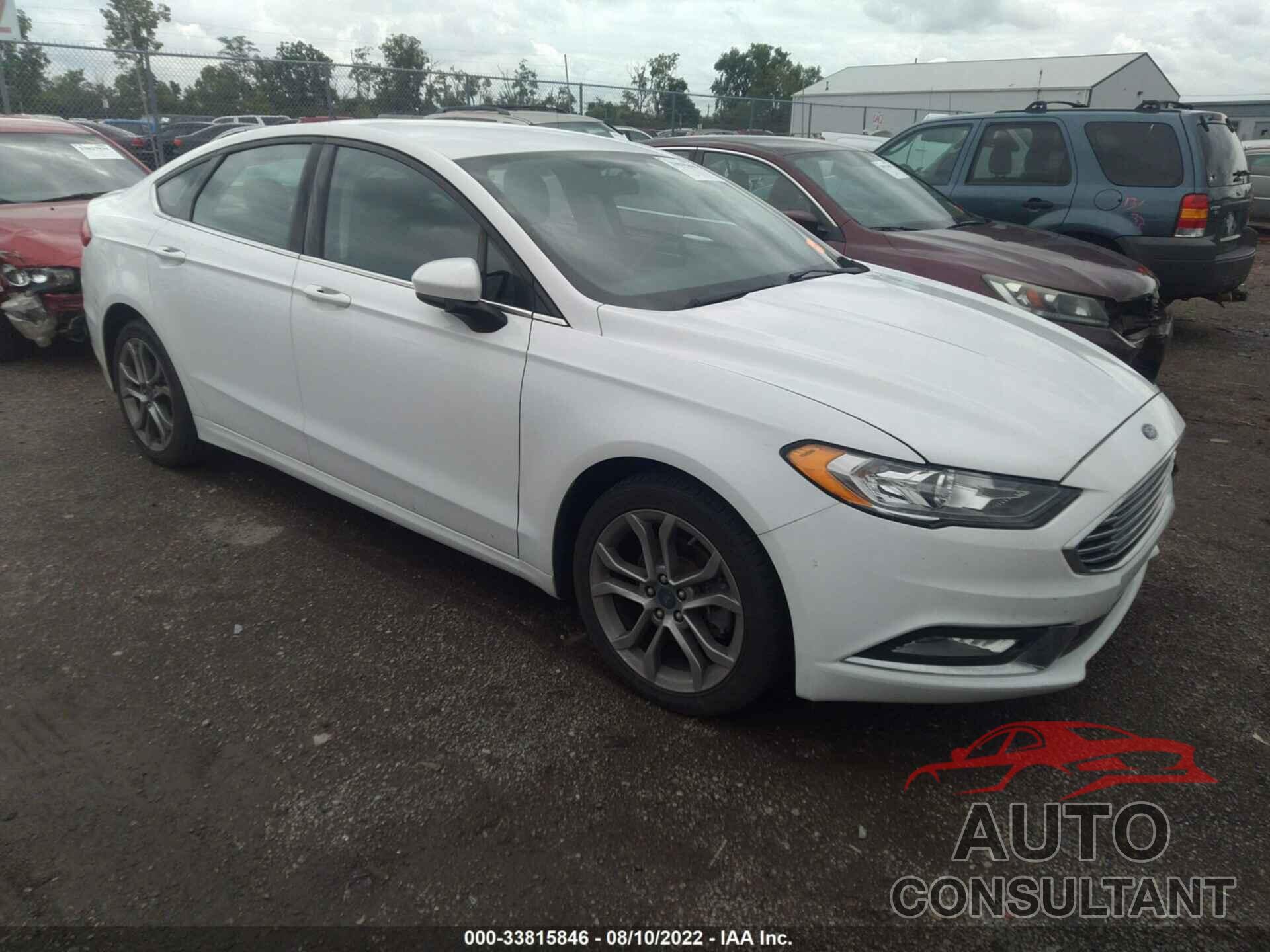 FORD FUSION 2017 - 3FA6P0T92HR260093