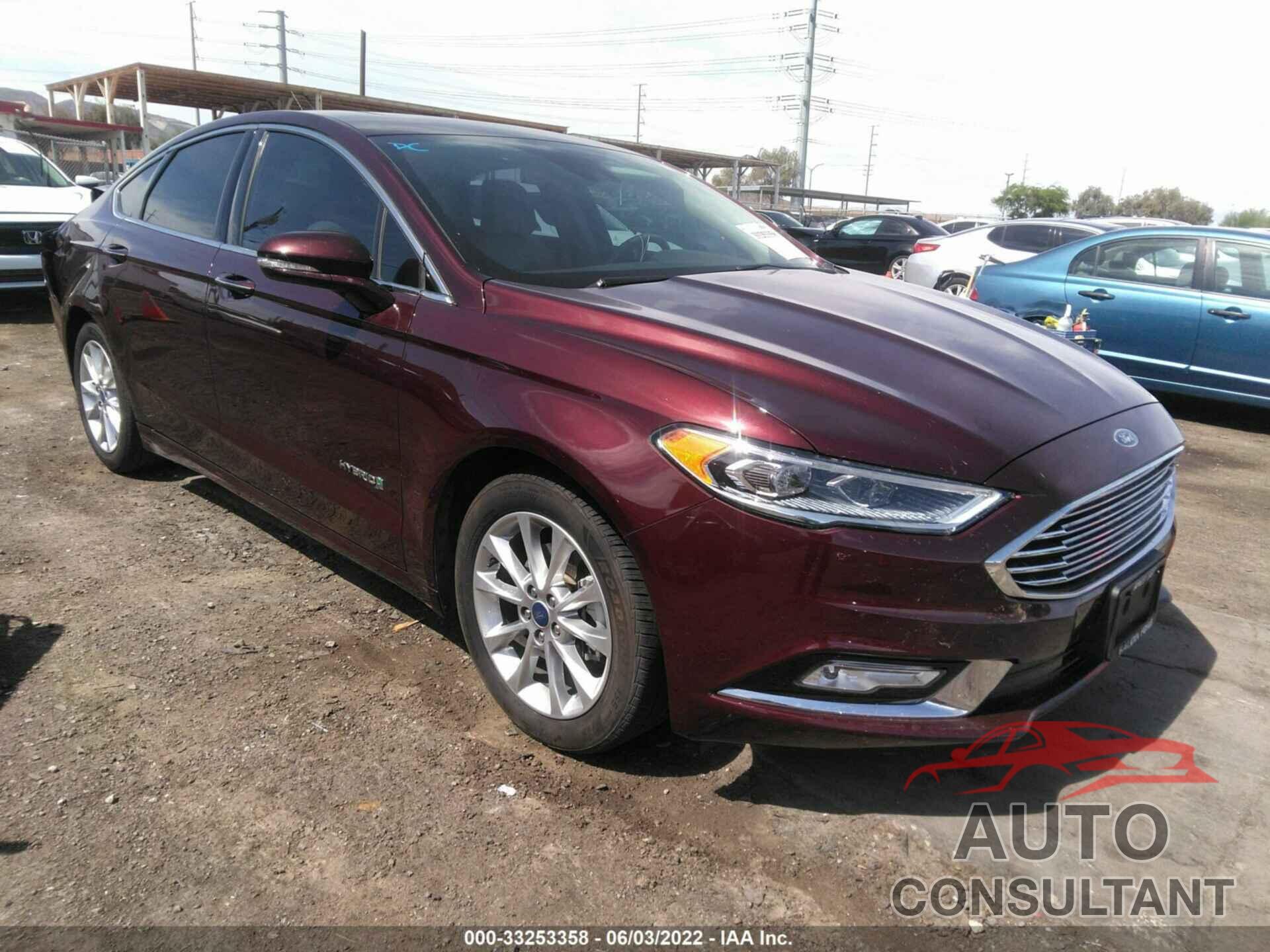 FORD FUSION 2017 - 3FA6P0LUXHR105554