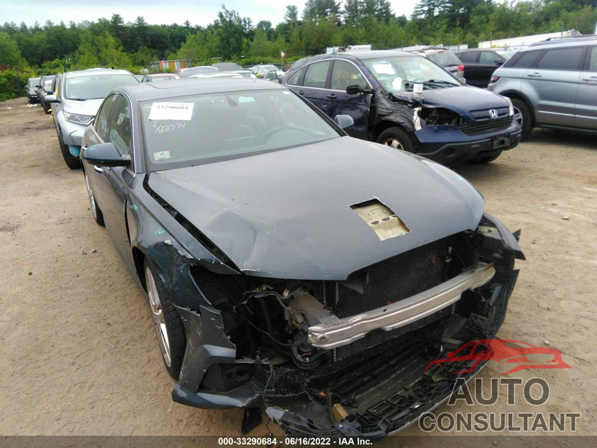 AUDI A6 2016 - WAUFGAFC1GN063437