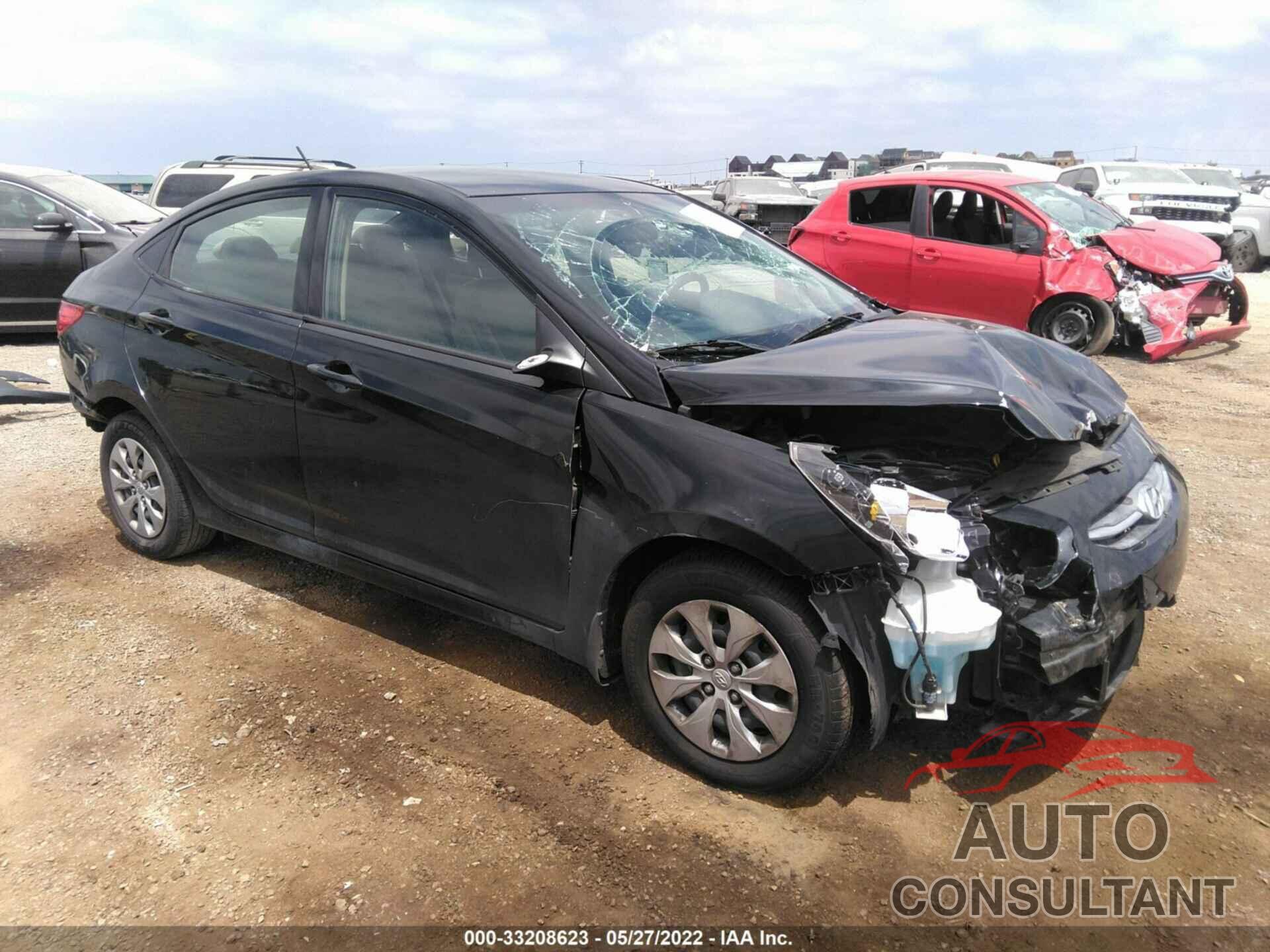 HYUNDAI ACCENT 2017 - KMHCT4AE9HU350376