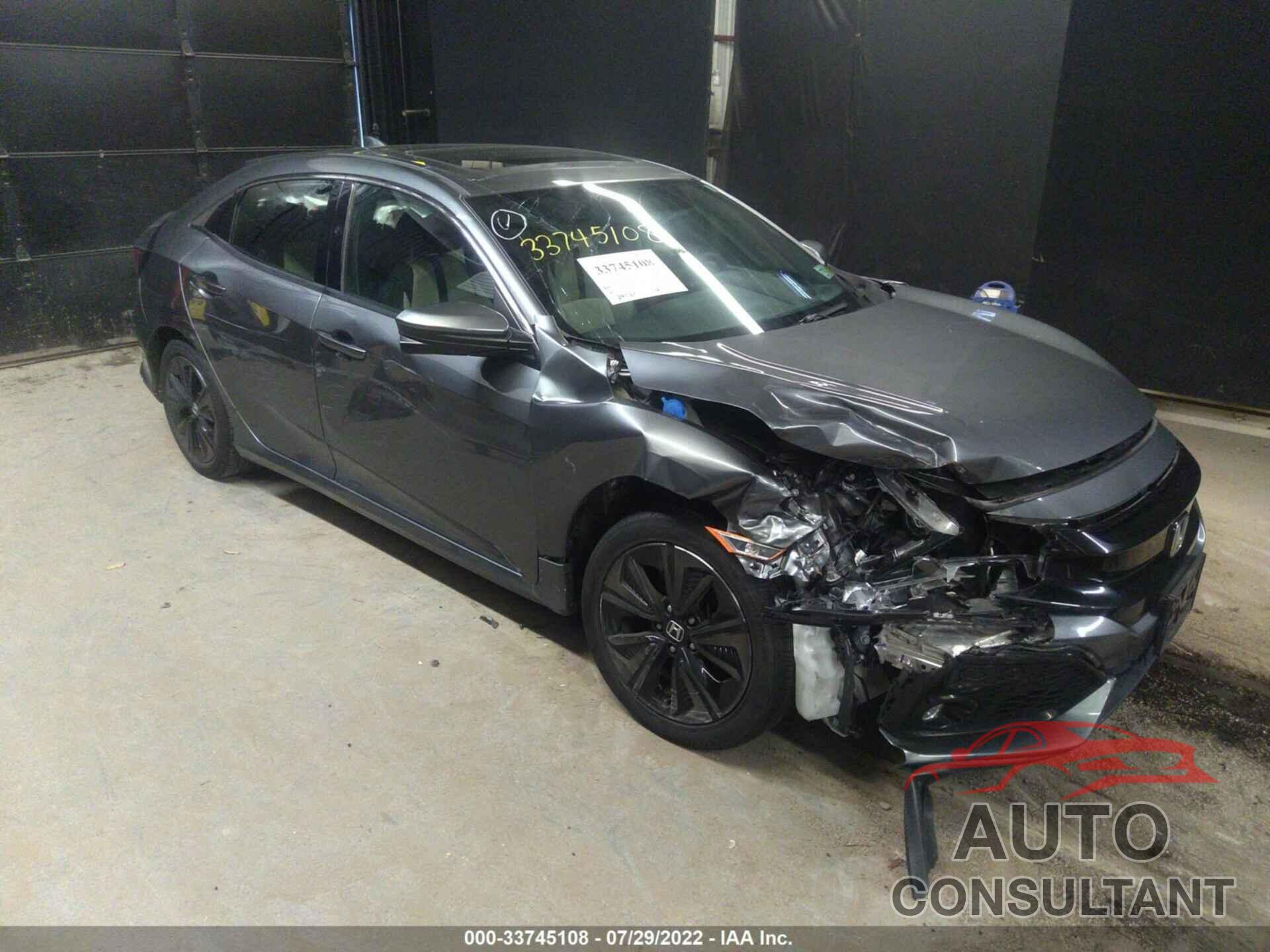 HONDA CIVIC HATCHBACK 2019 - SHHFK7H69KU416377