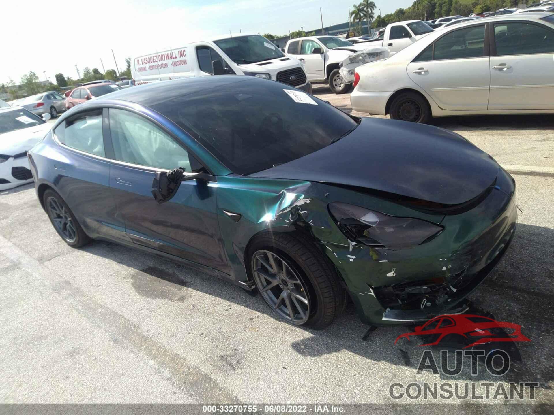 TESLA MODEL 3 2021 - 5YJ3E1EA9MF060064