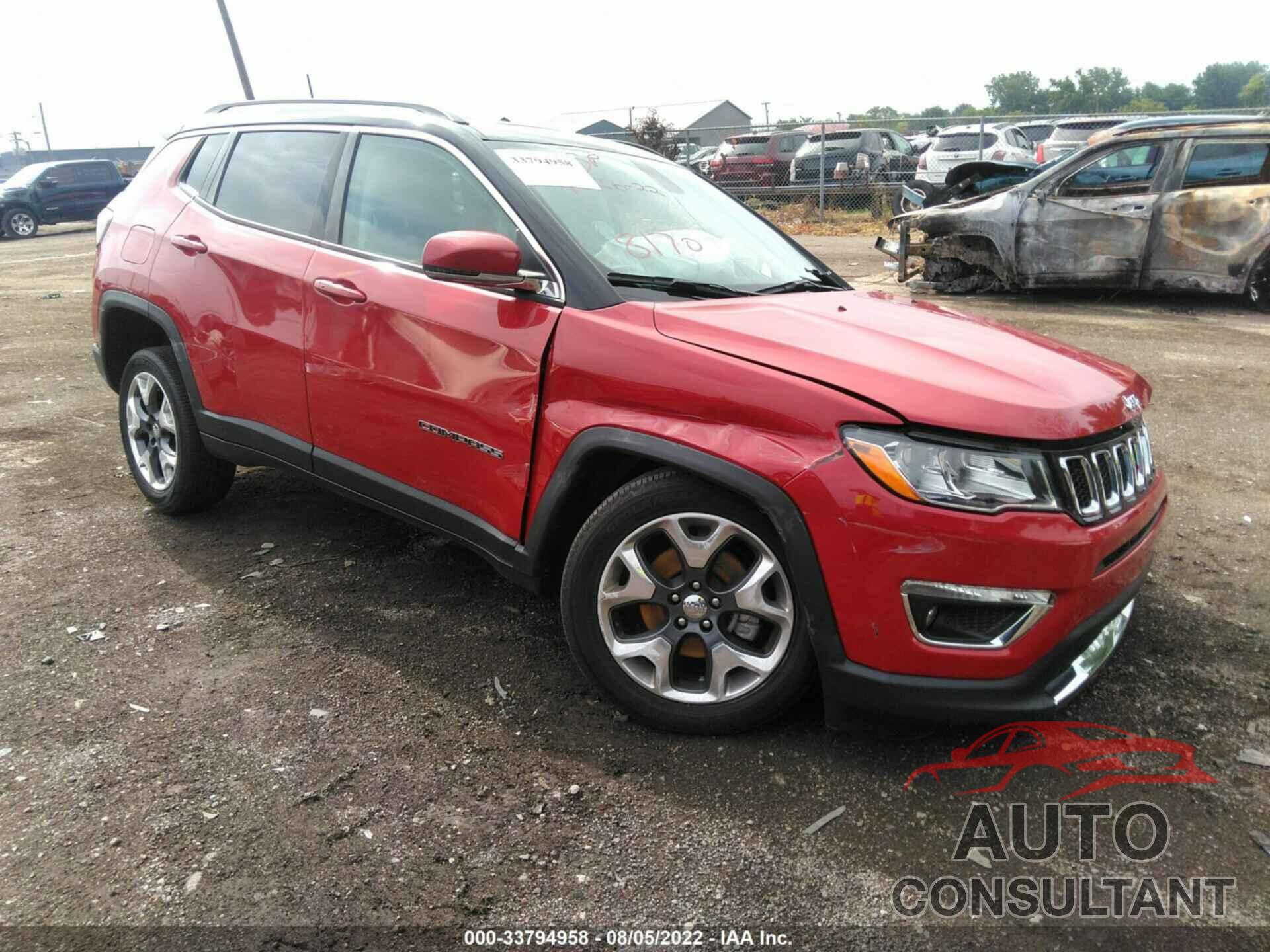 JEEP COMPASS 2020 - 3C4NJDCB9LT168170