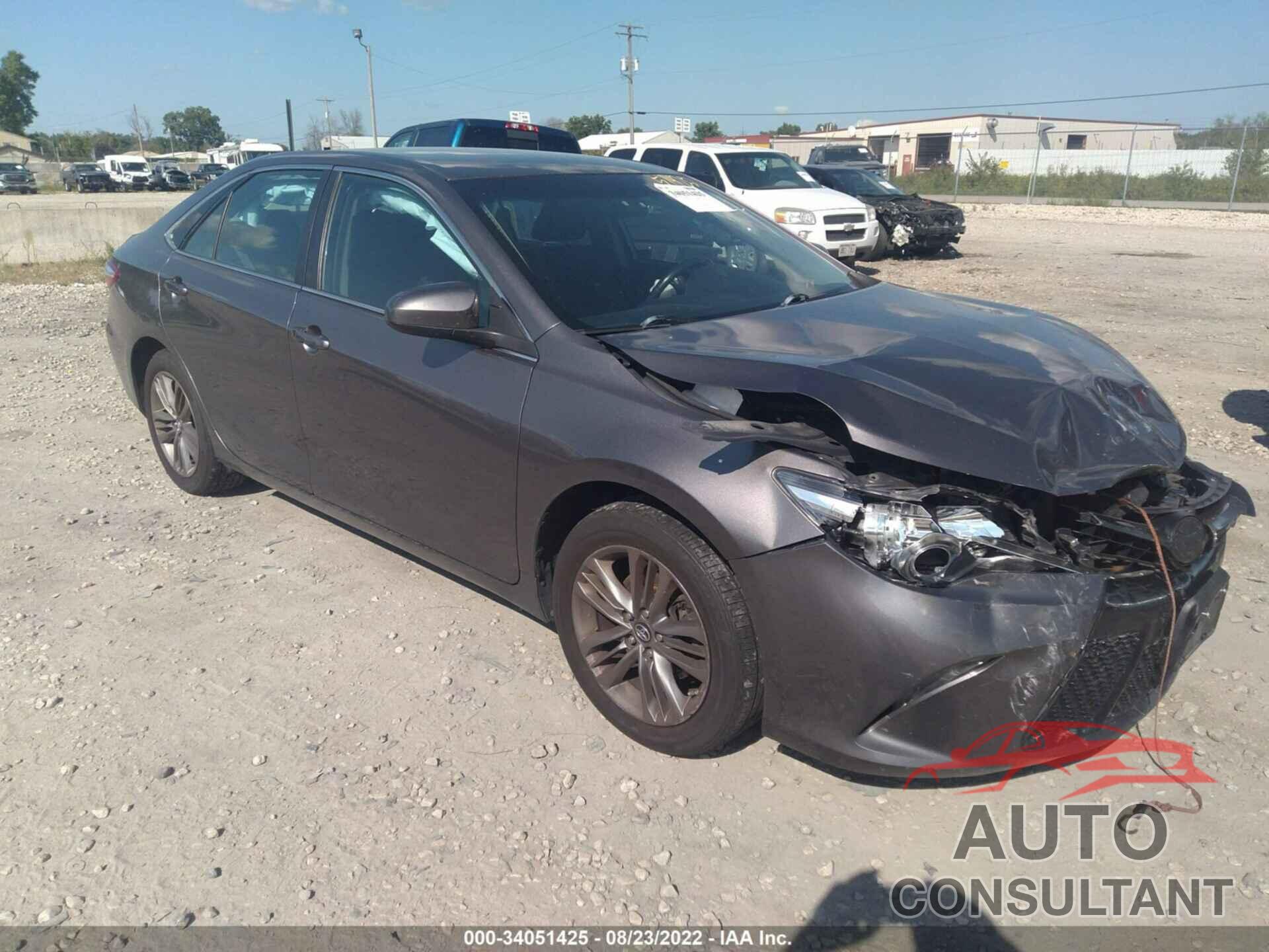 TOYOTA CAMRY 2017 - 4T1BF1FK6HU764845