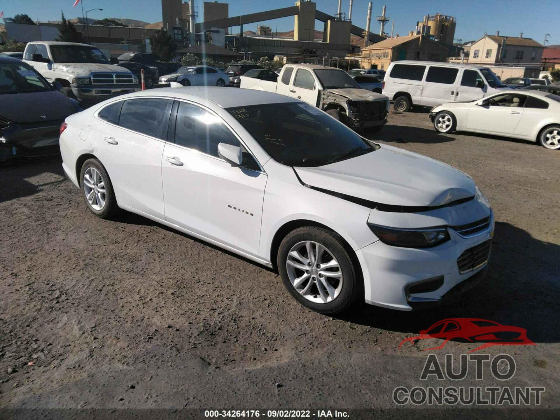 CHEVROLET MALIBU 2017 - 1G1ZE5ST6HF173083