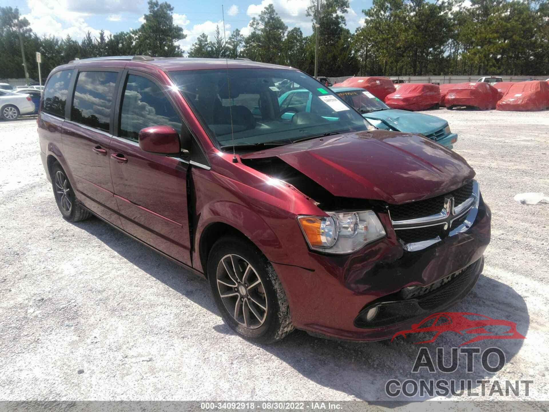 DODGE GRAND CARAVAN 2017 - 2C4RDGCG2HR780792