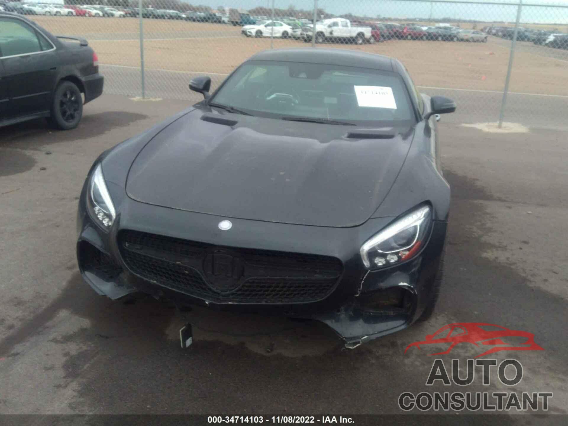 MERCEDES-BENZ AMG GT 2016 - WDDYJAJA6GA000608