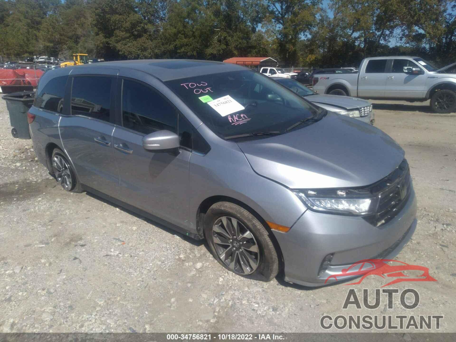 HONDA ODYSSEY 2022 - 5FNRL6H75NB055958