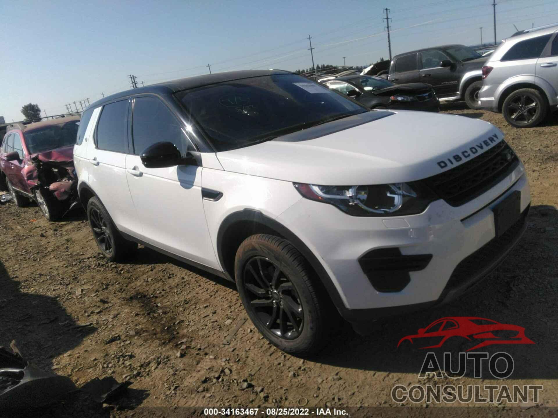 LAND ROVER DISCOVERY SPORT 2019 - SALCP2FX5KH790918