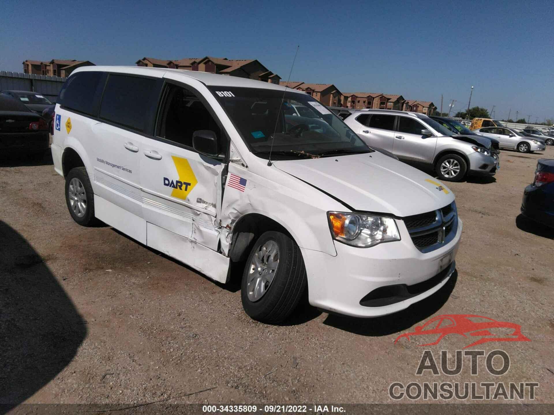 DODGE GRAND CARAVAN 2017 - 2C4RDGBG4HR768029